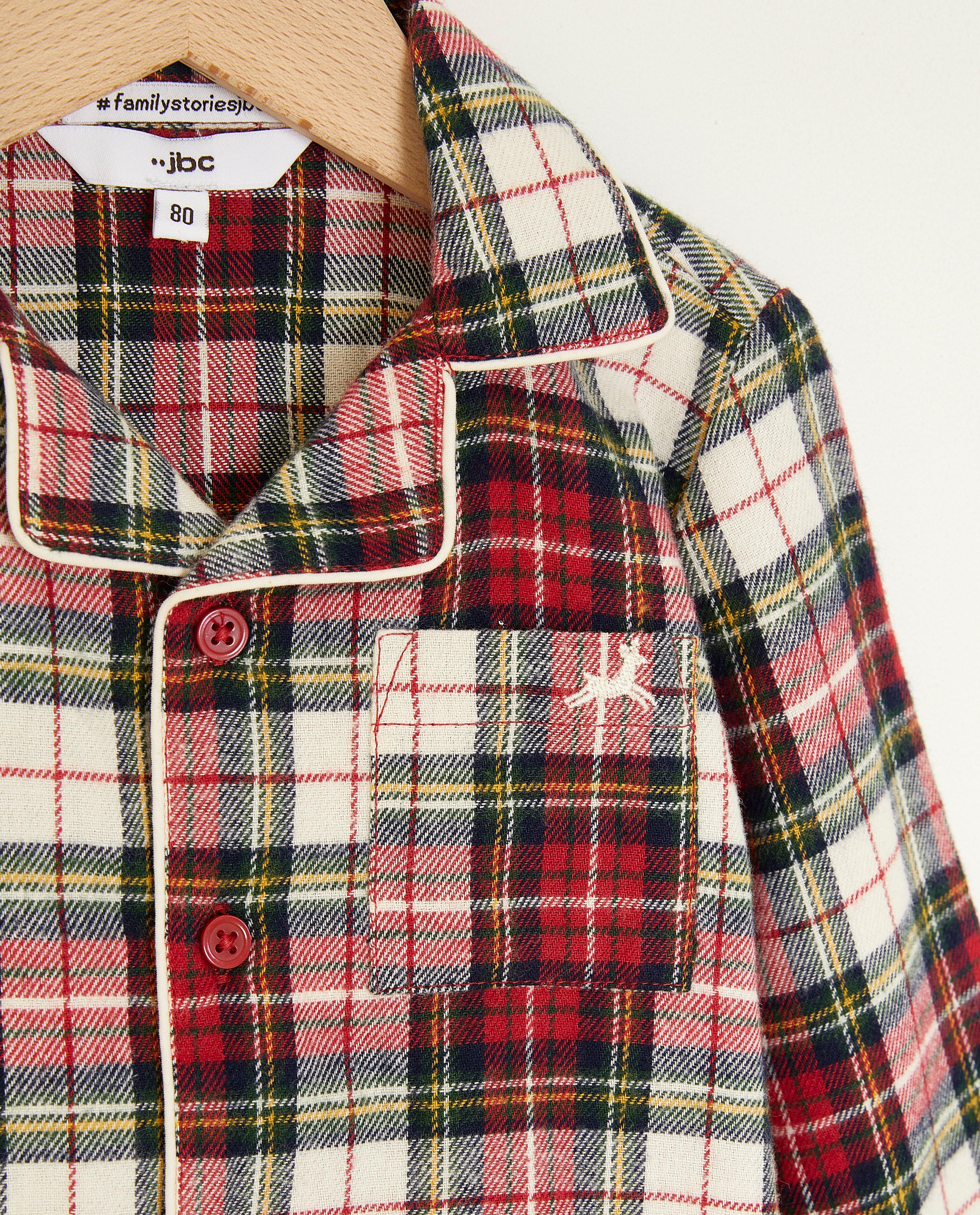 Nachtkleding - Flanellen pyjama met ruiten, baby