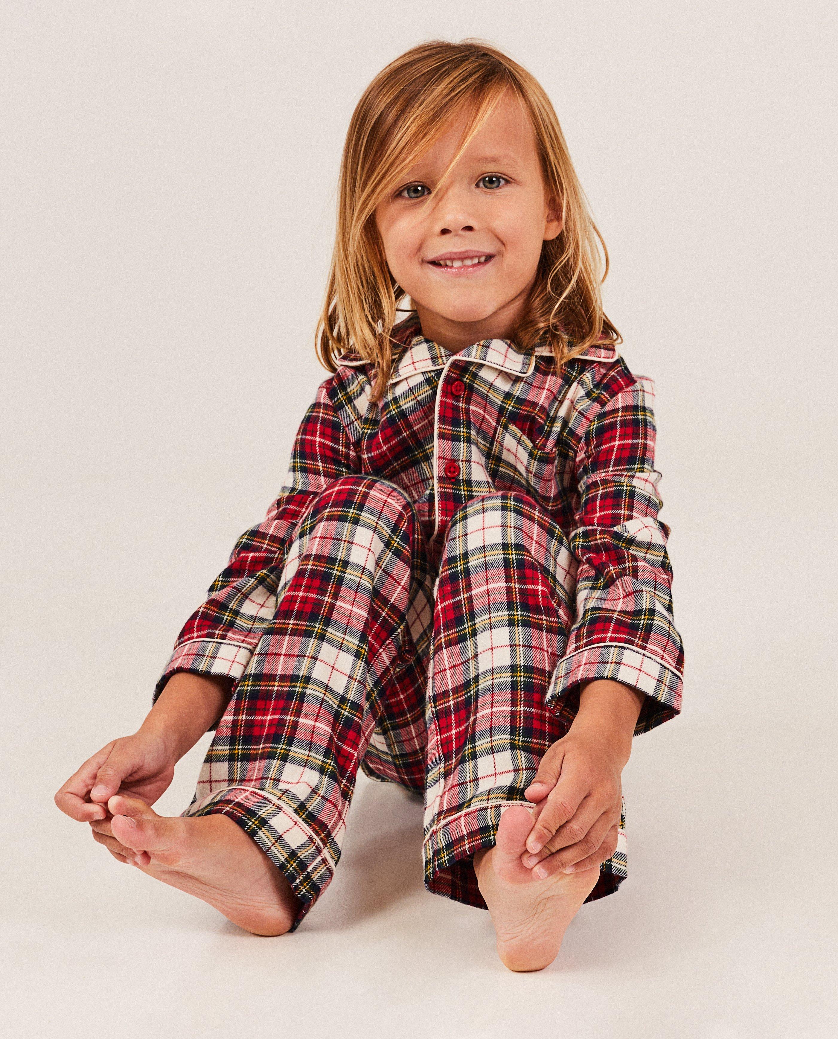 Nachtkleding - Flanellen pyjama met ruiten, 2-7 jaar