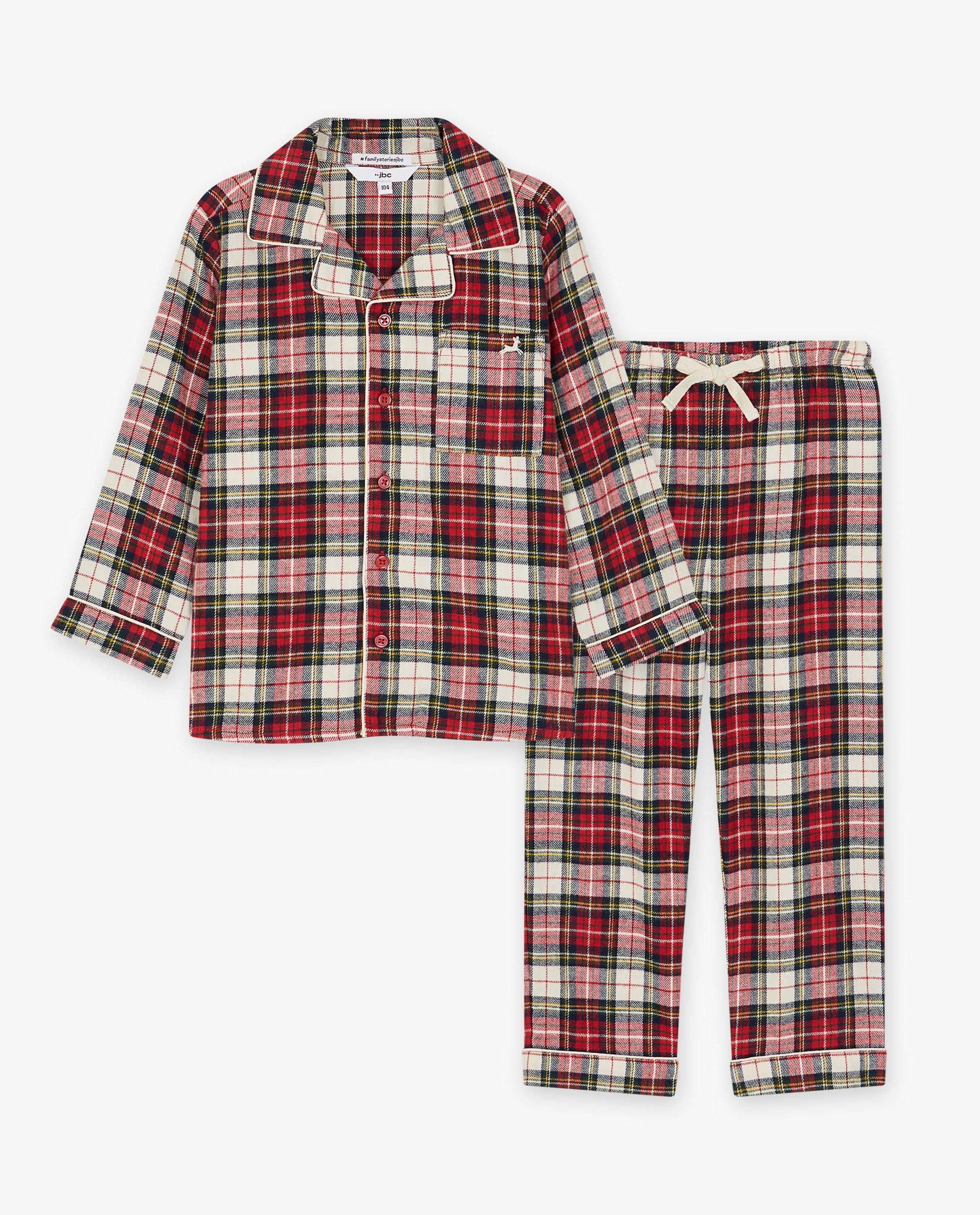 Nachtkleding - Flanellen pyjama met ruiten, 2-7 jaar