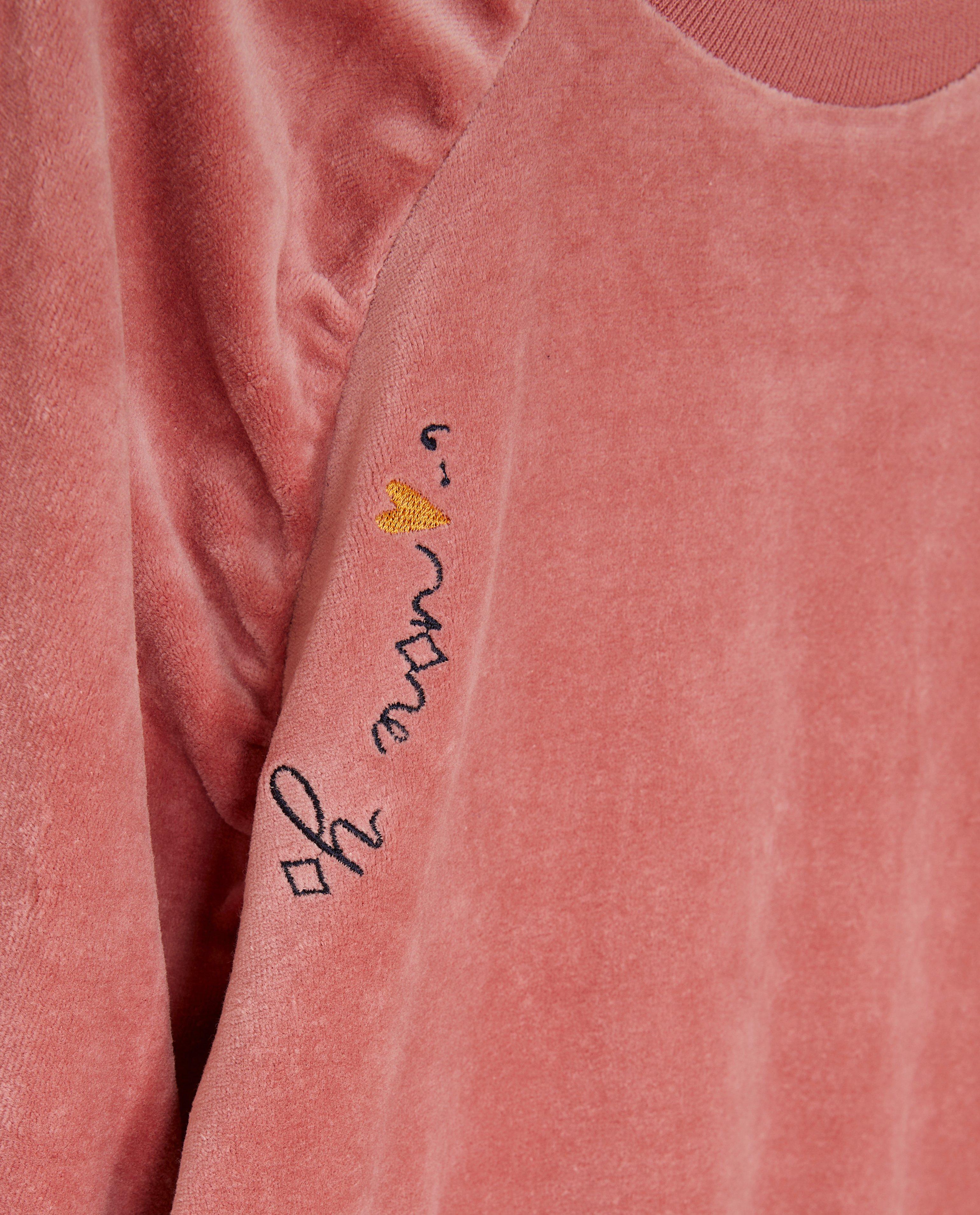 Sweaters - Roze sweater van fluweel