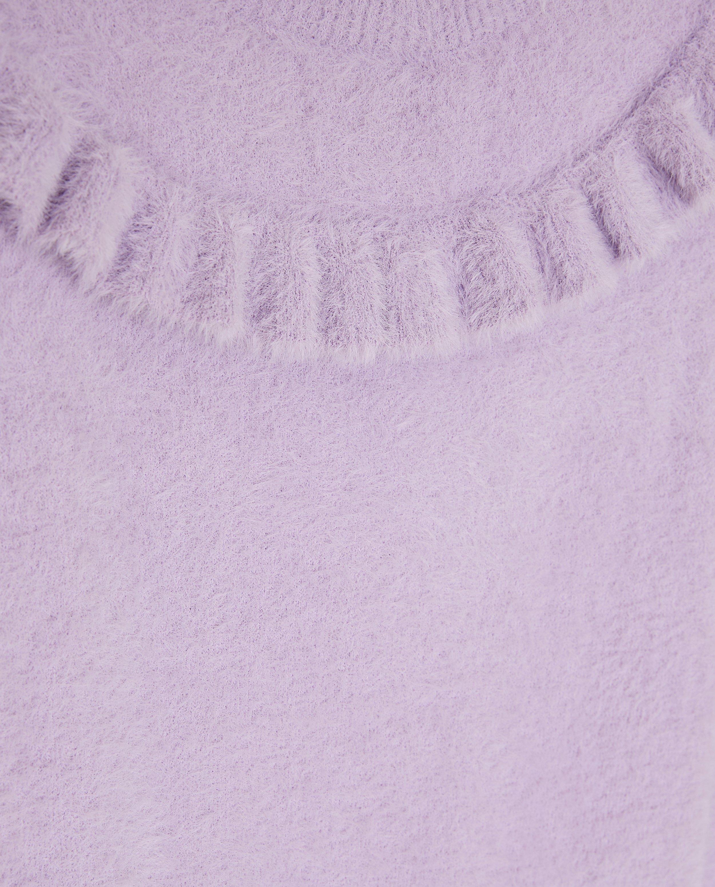 Paarse fuzzy trui - Product Detail - paars - afbeelding nummer 3