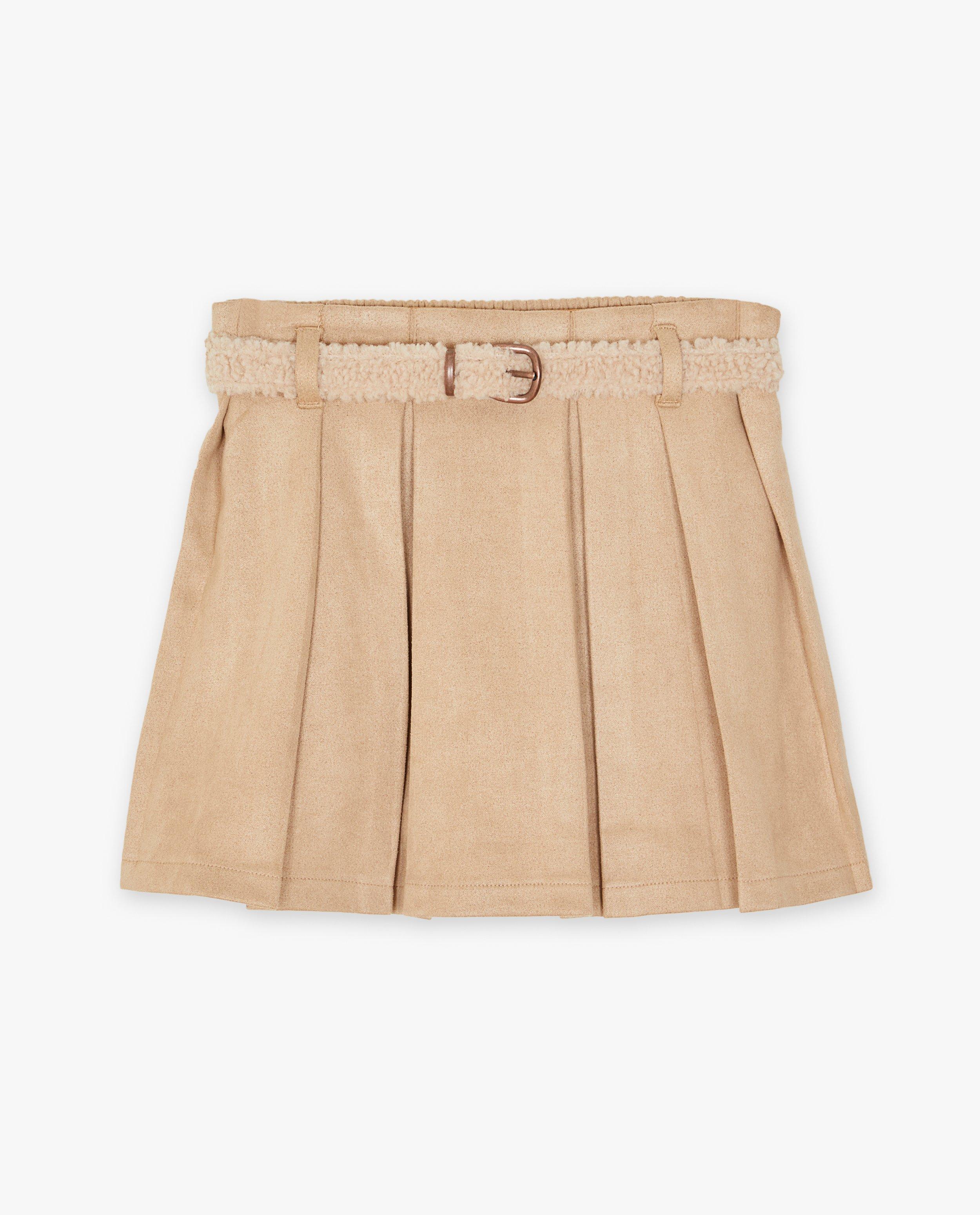 Skort beige en suédine - null - nono