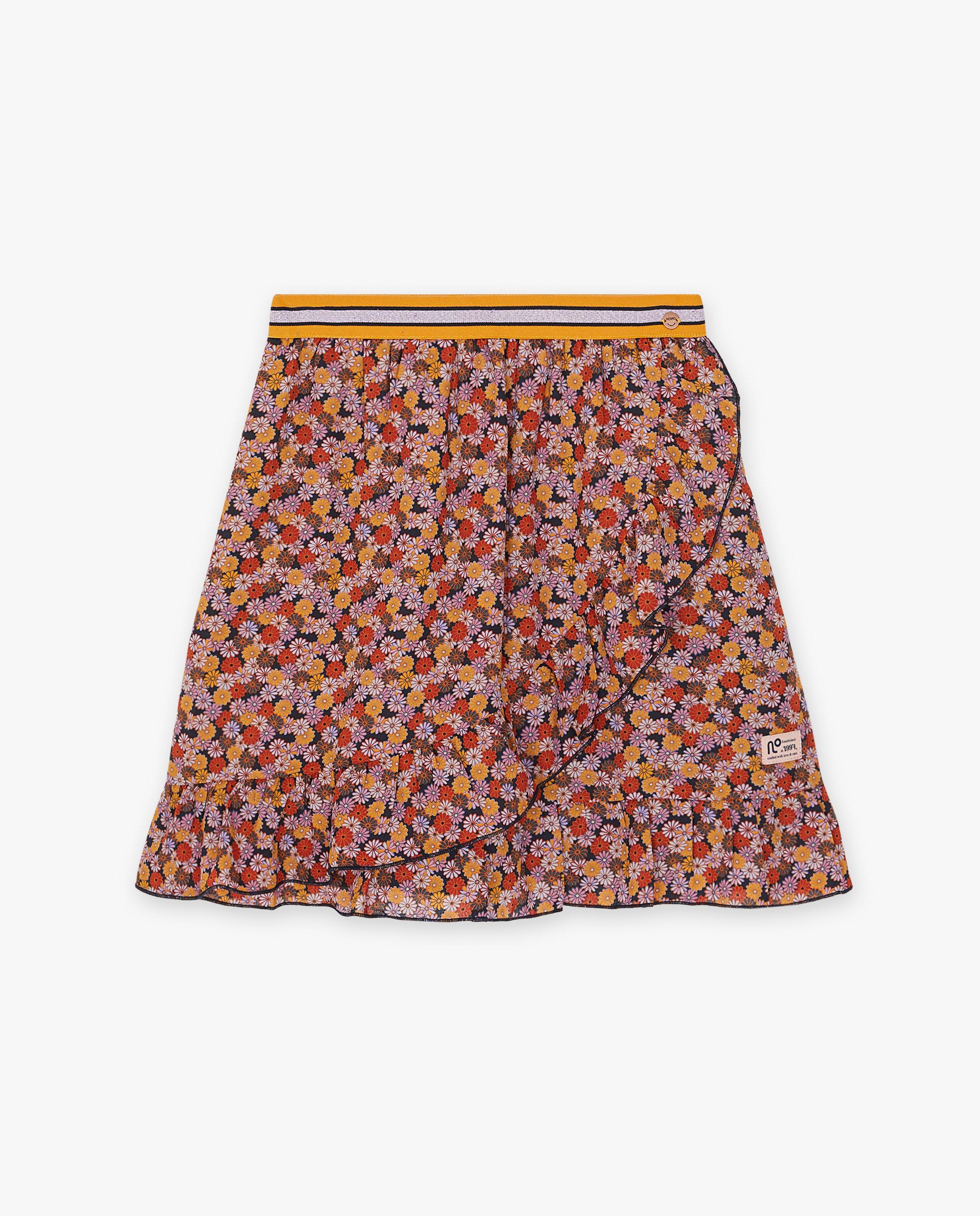 Rok met bloemenprint - null - nono
