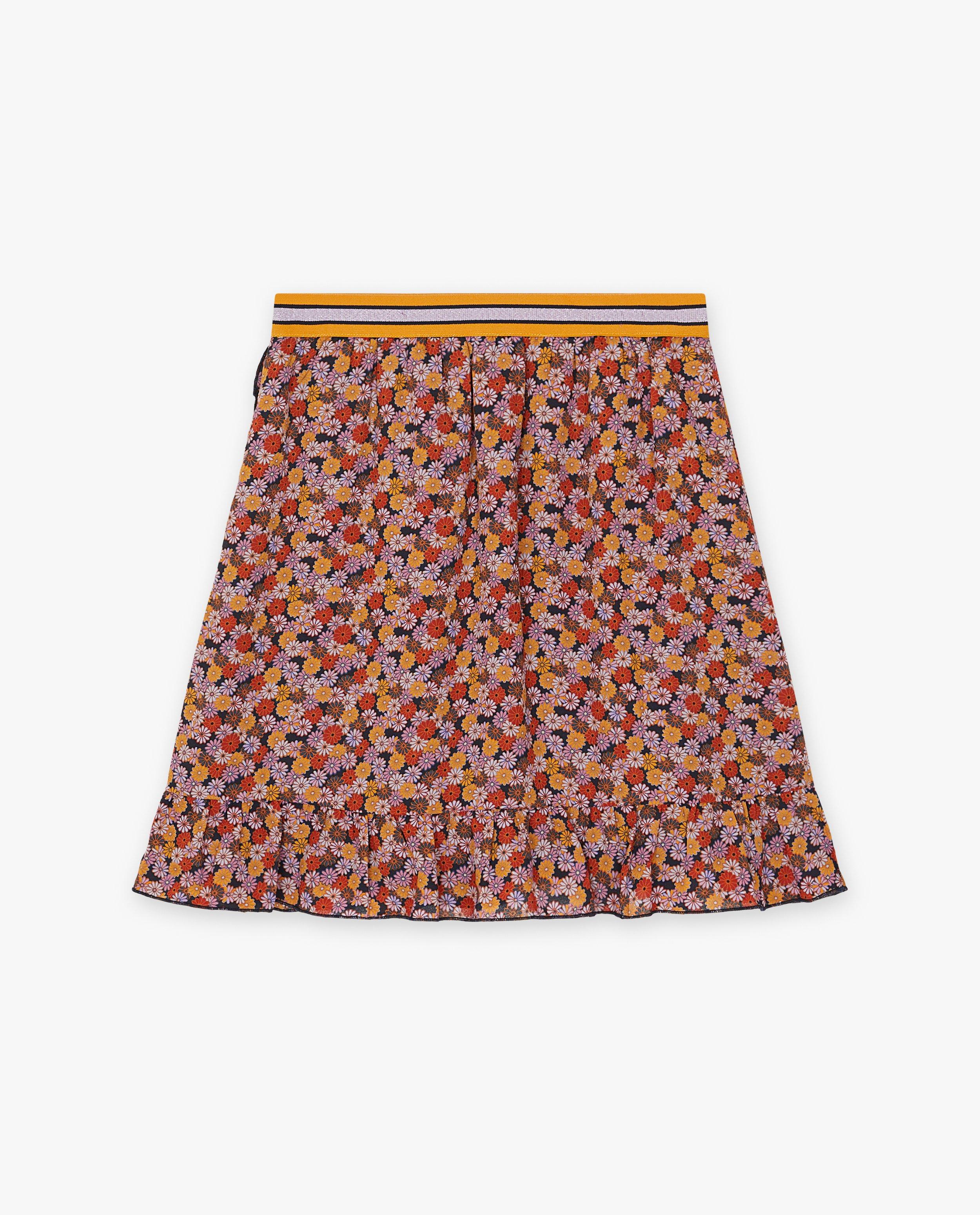 Jupe fleurie - Détails du produit - rose - image numéro 2