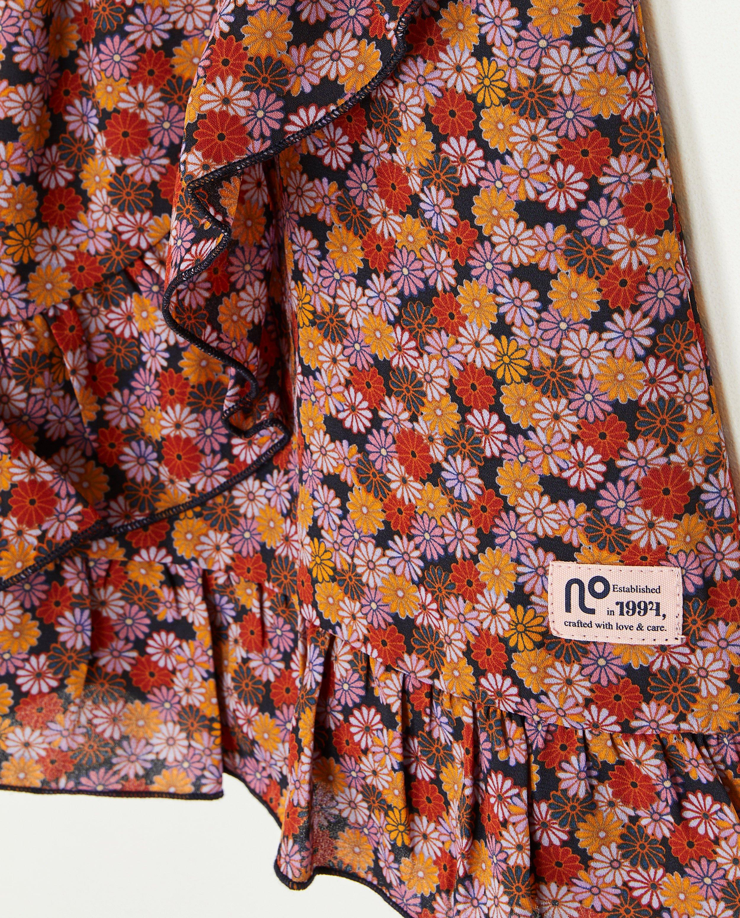 Jupe fleurie - Détails du produit - rose - image numéro 3