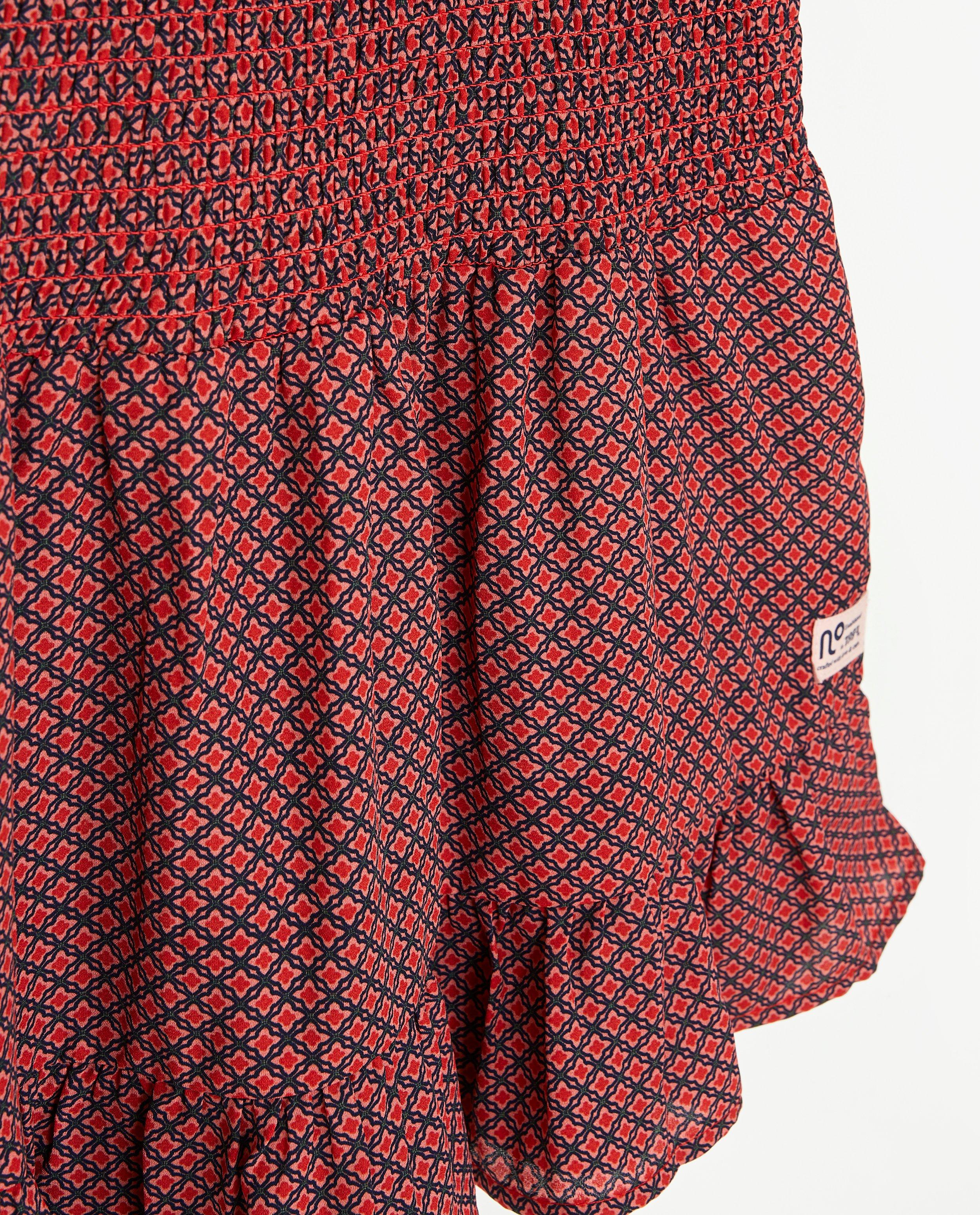 Jupes - Jupe rouge à imprimé