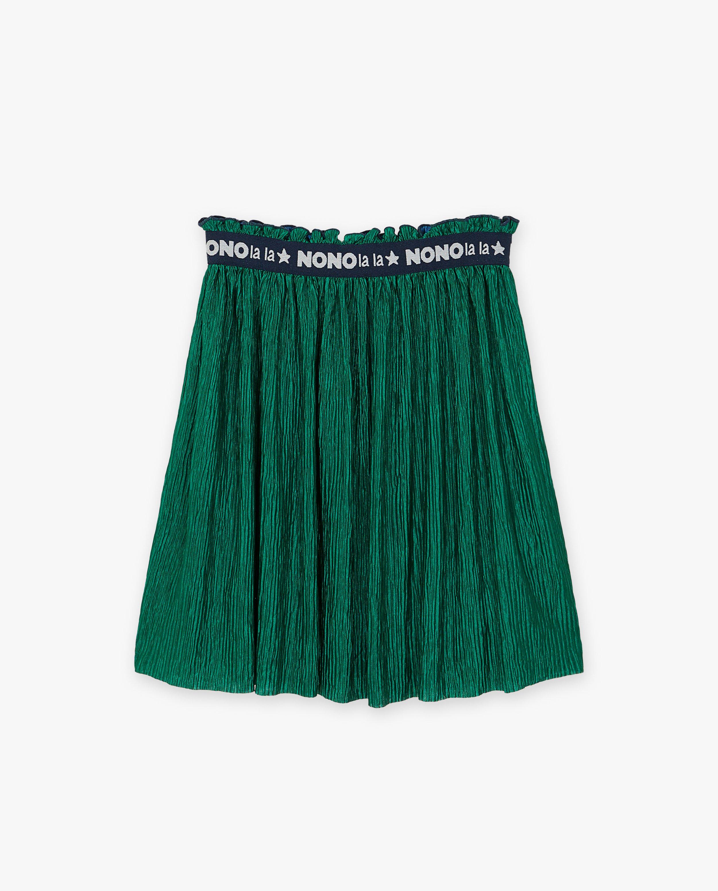Rokken - Groene rok met structuur