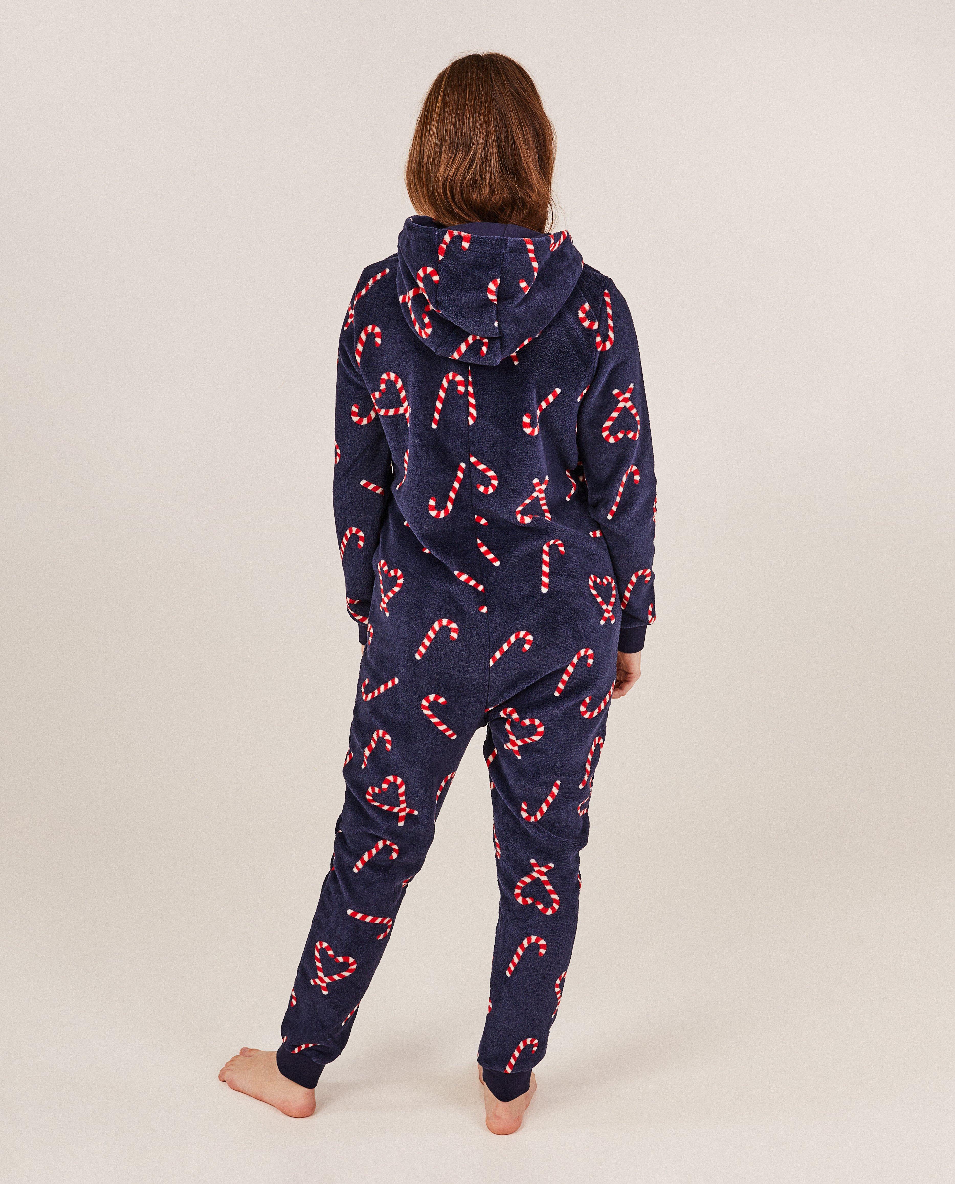 Nachtkleding - Onesie met snoepjesprint