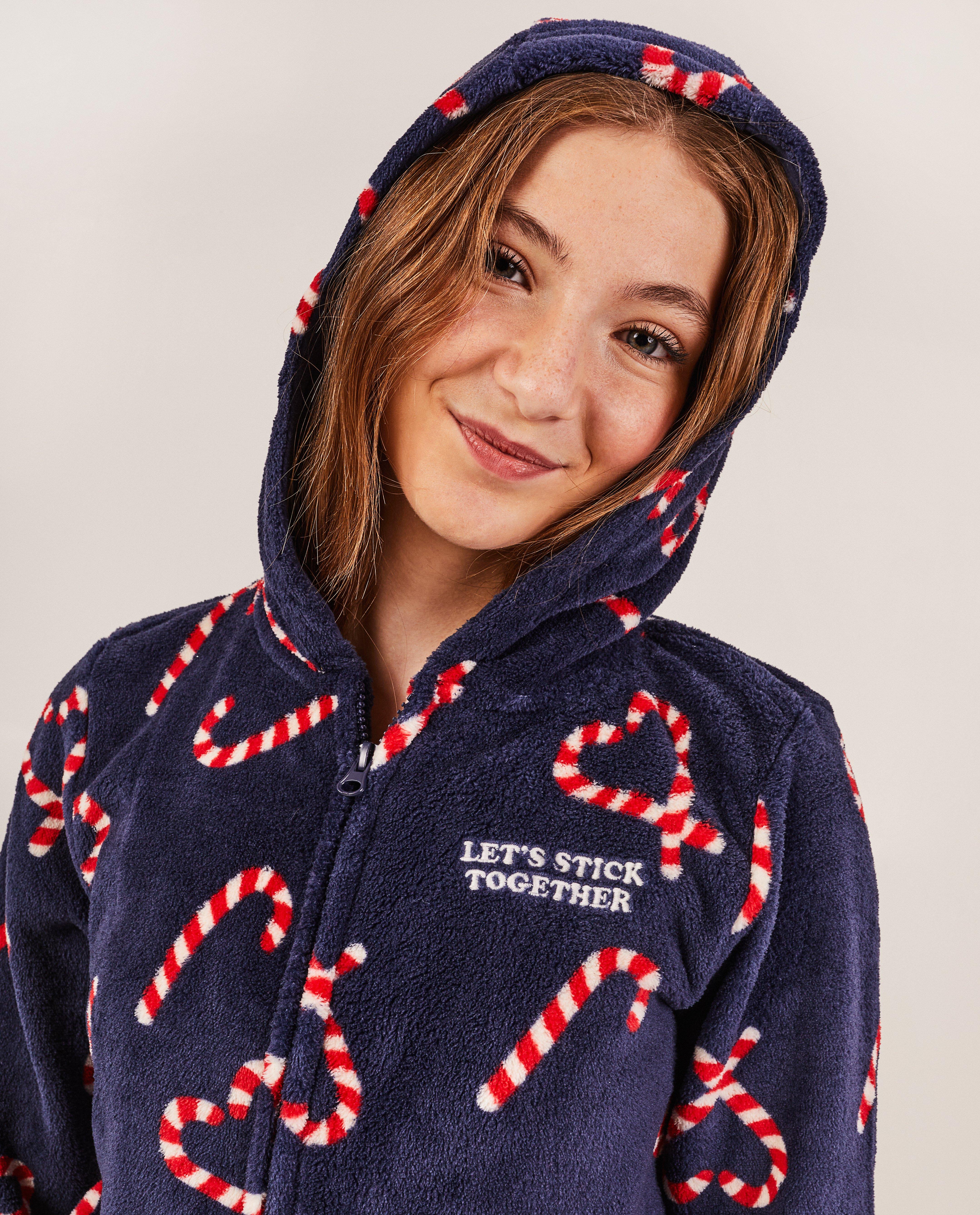 Nachtkleding - Onesie met snoepjesprint