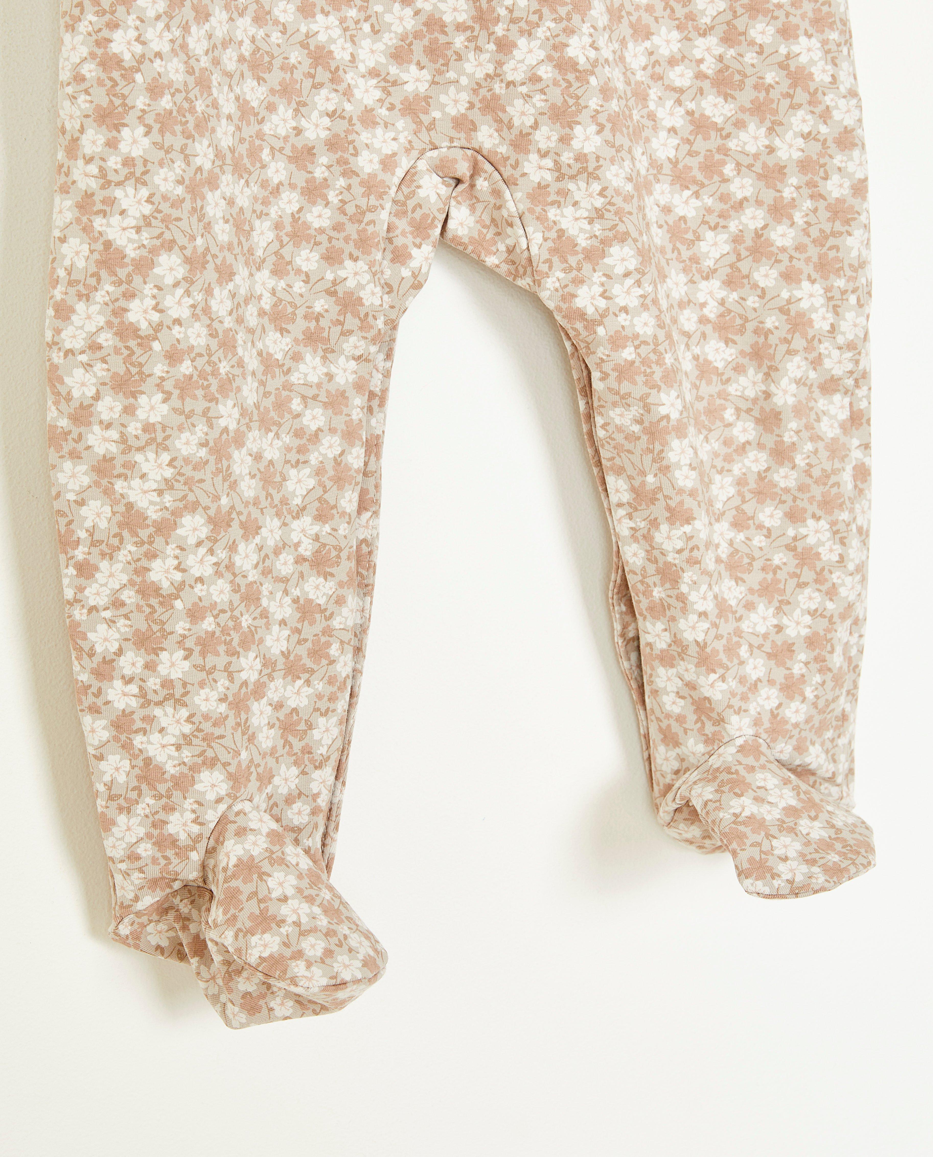 Nachtkleding - Pyjama met bloemenprint