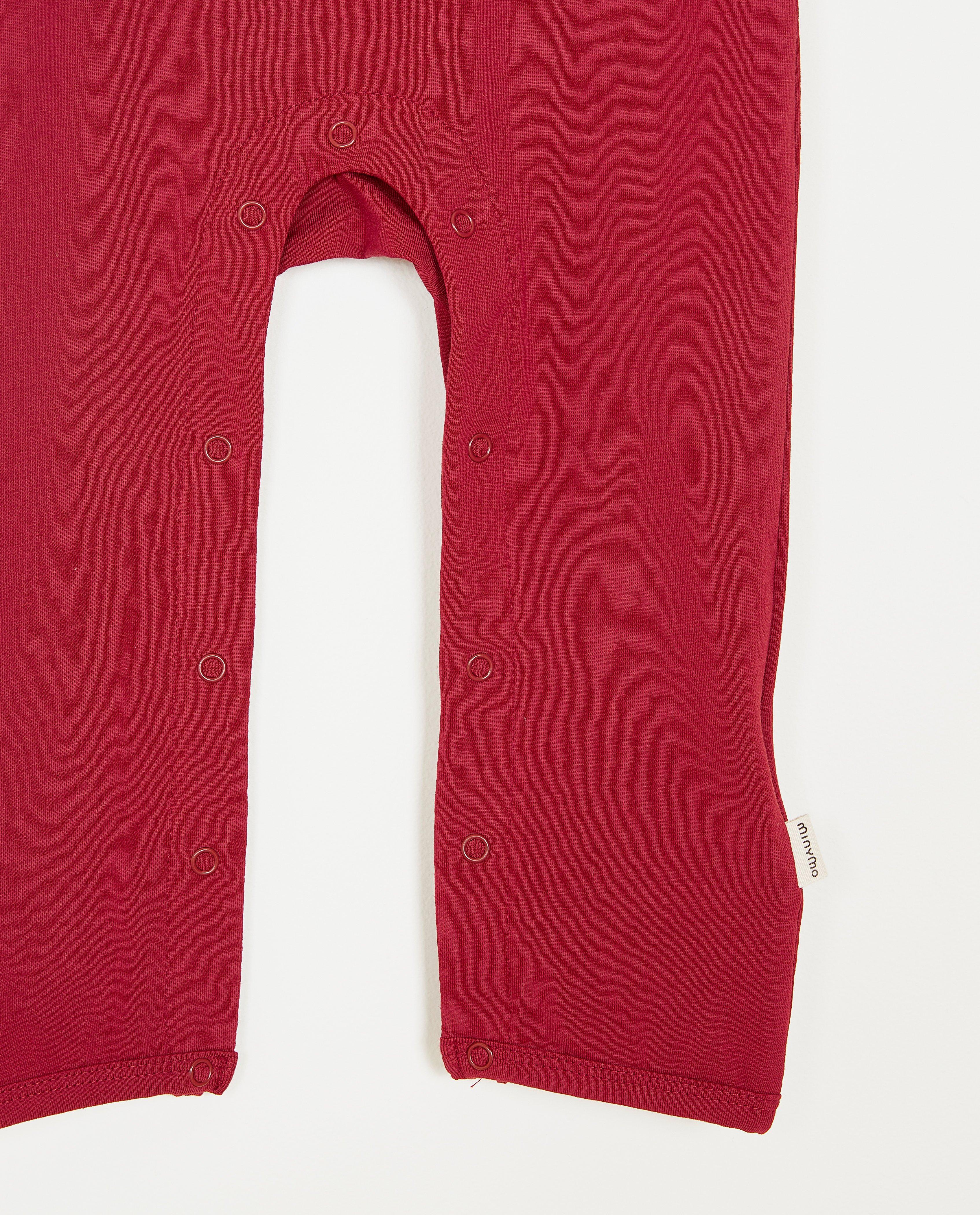 Rode pyjama met reliëfprint - Product Detail - rood - afbeelding nummer 4