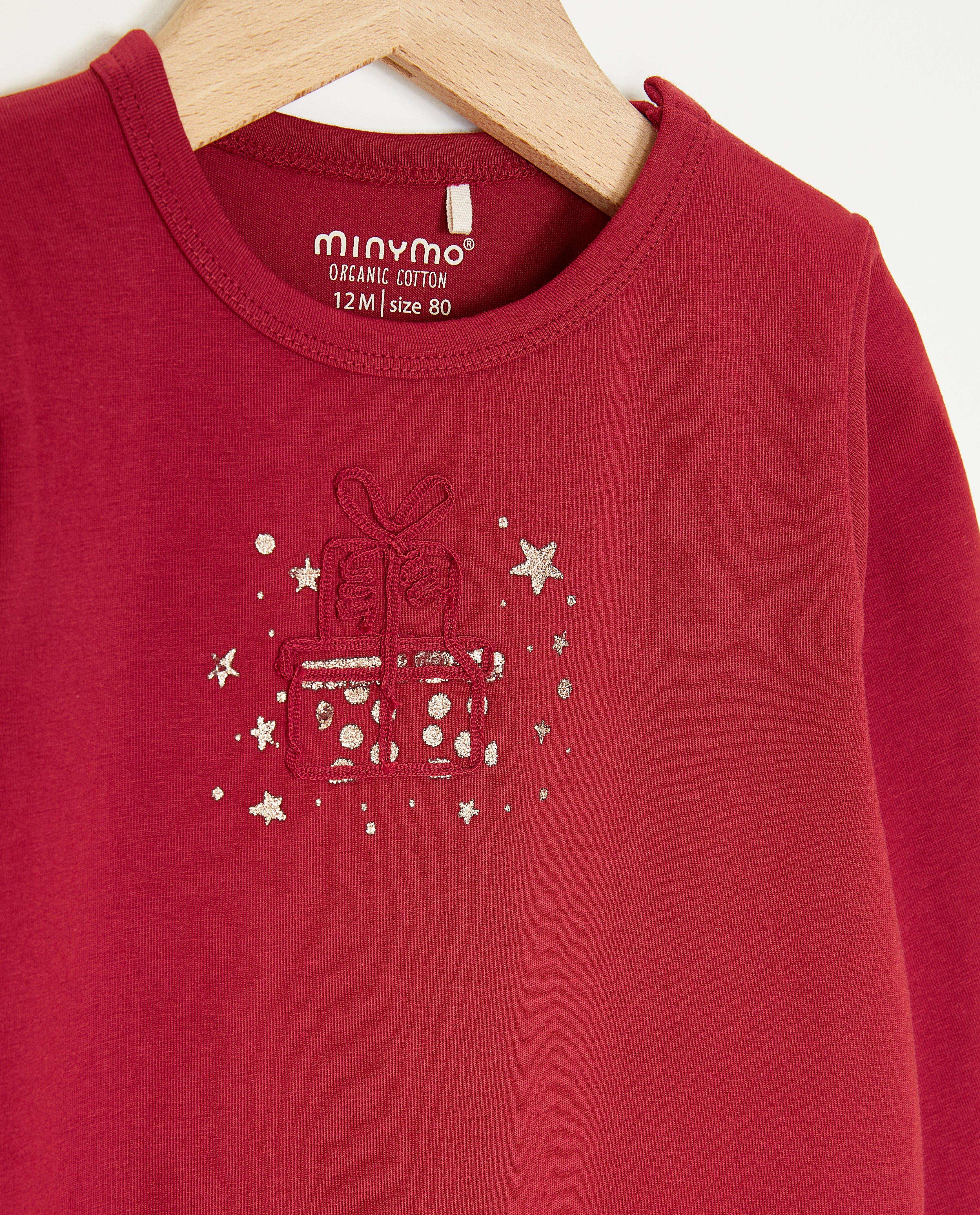 Rode pyjama met reliëfprint - Product Detail - rood - afbeelding nummer 3