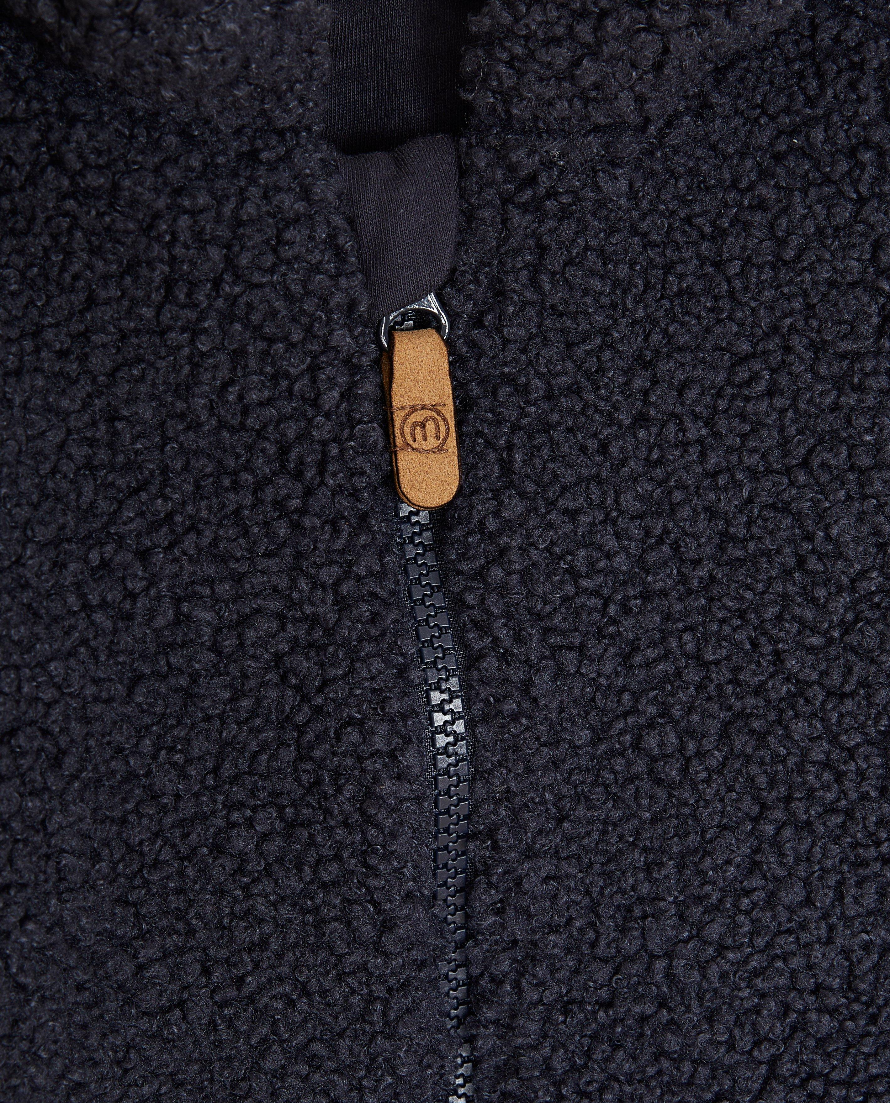 Manteaux - Veste bleu foncé avec de la peluche