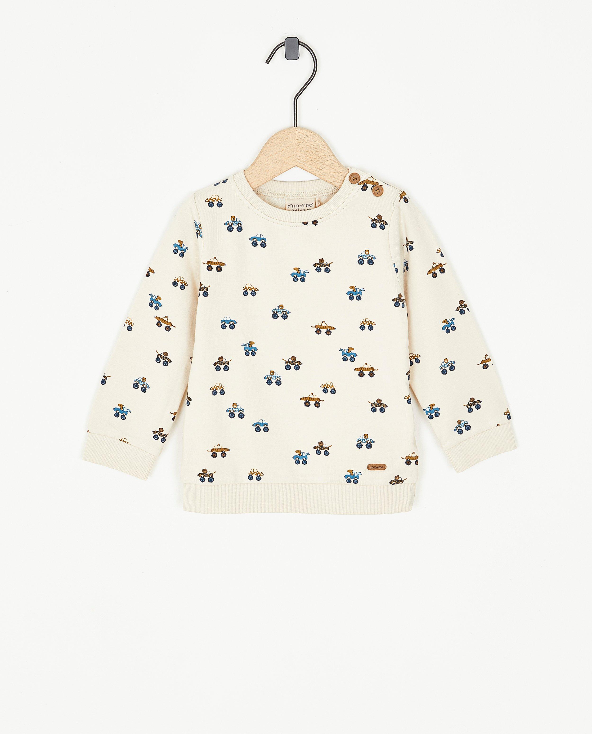 Sweat à imprimé à voitures - null - Minymo