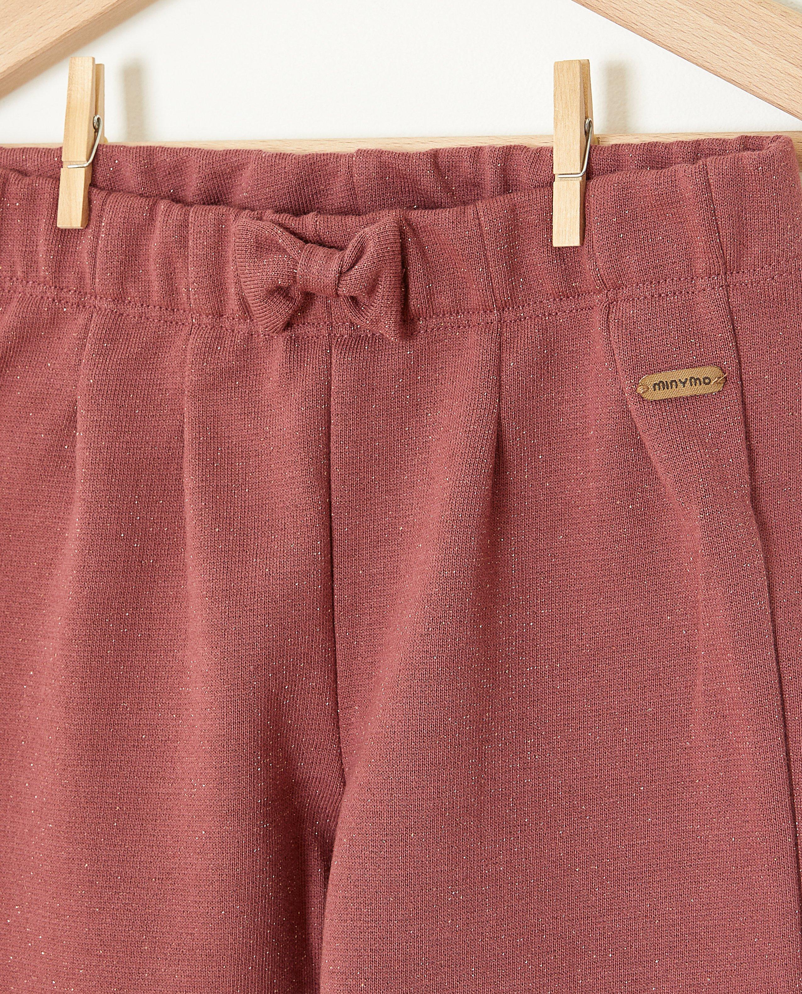 Pantalons - Pantalon avec fil métallisé