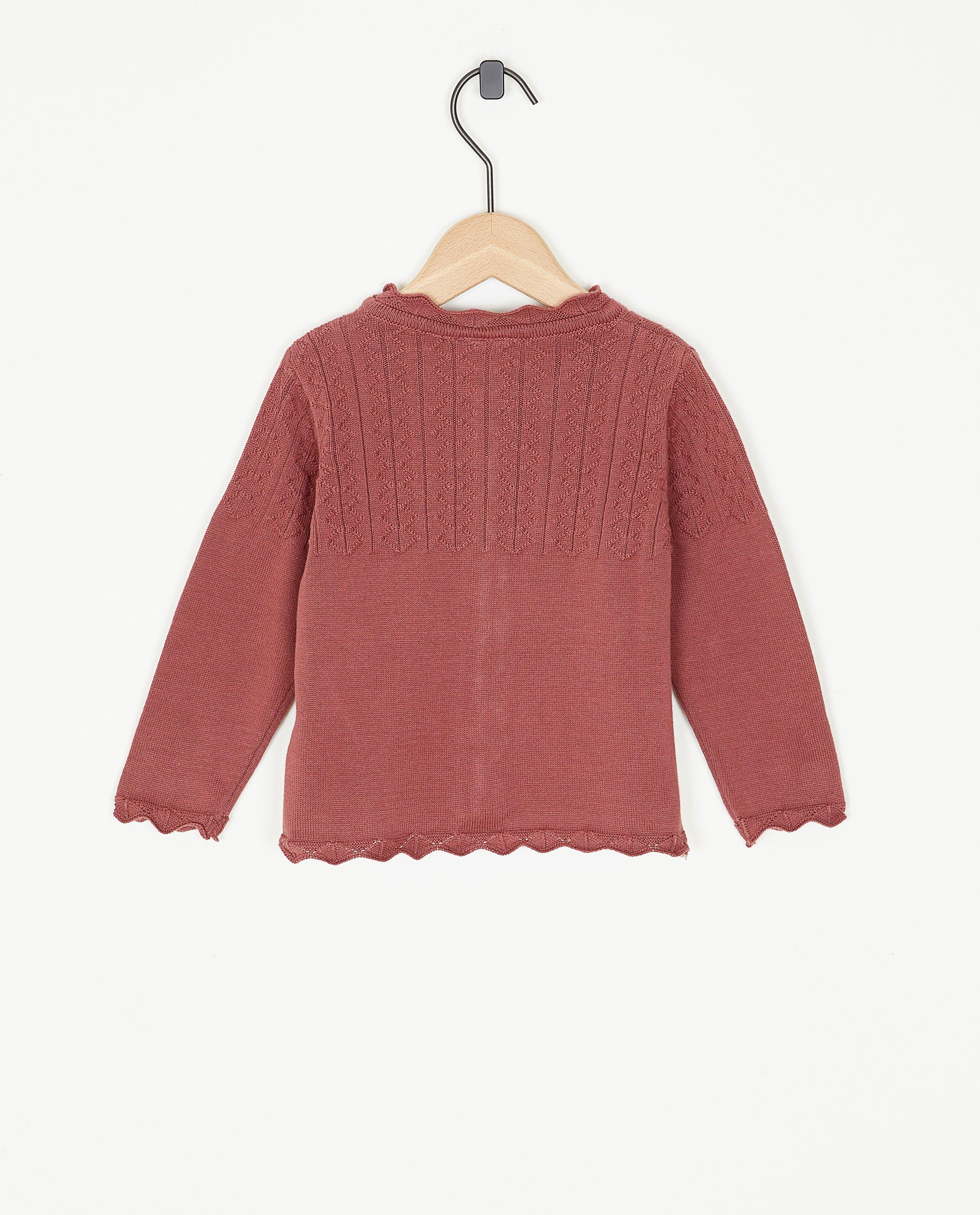Cardigan - Cardigan met gebreid patroon