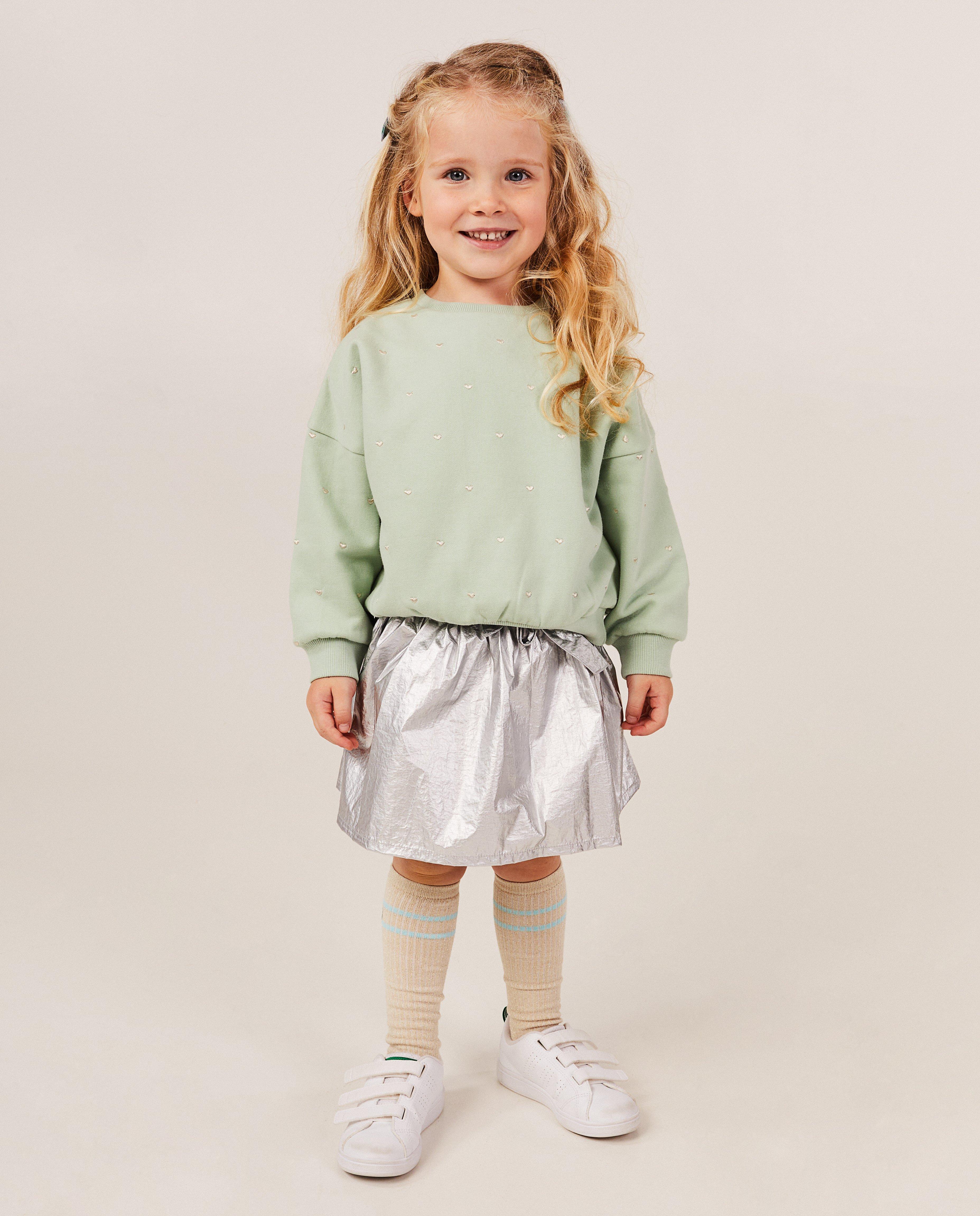 Sweater met geborduurde hartjes, 2-7 jaar - null - K3