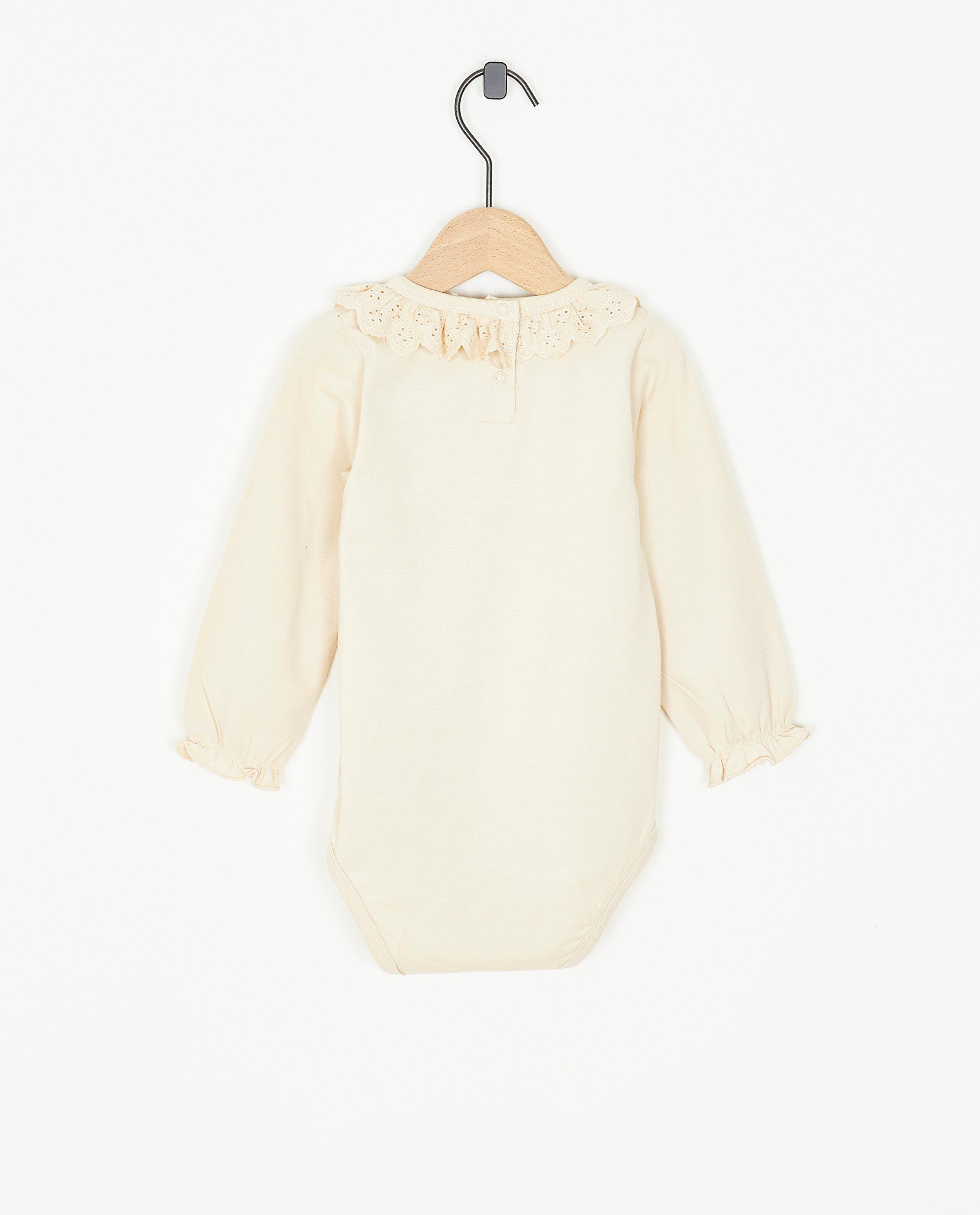 Onesies - Romper met kanten kraag