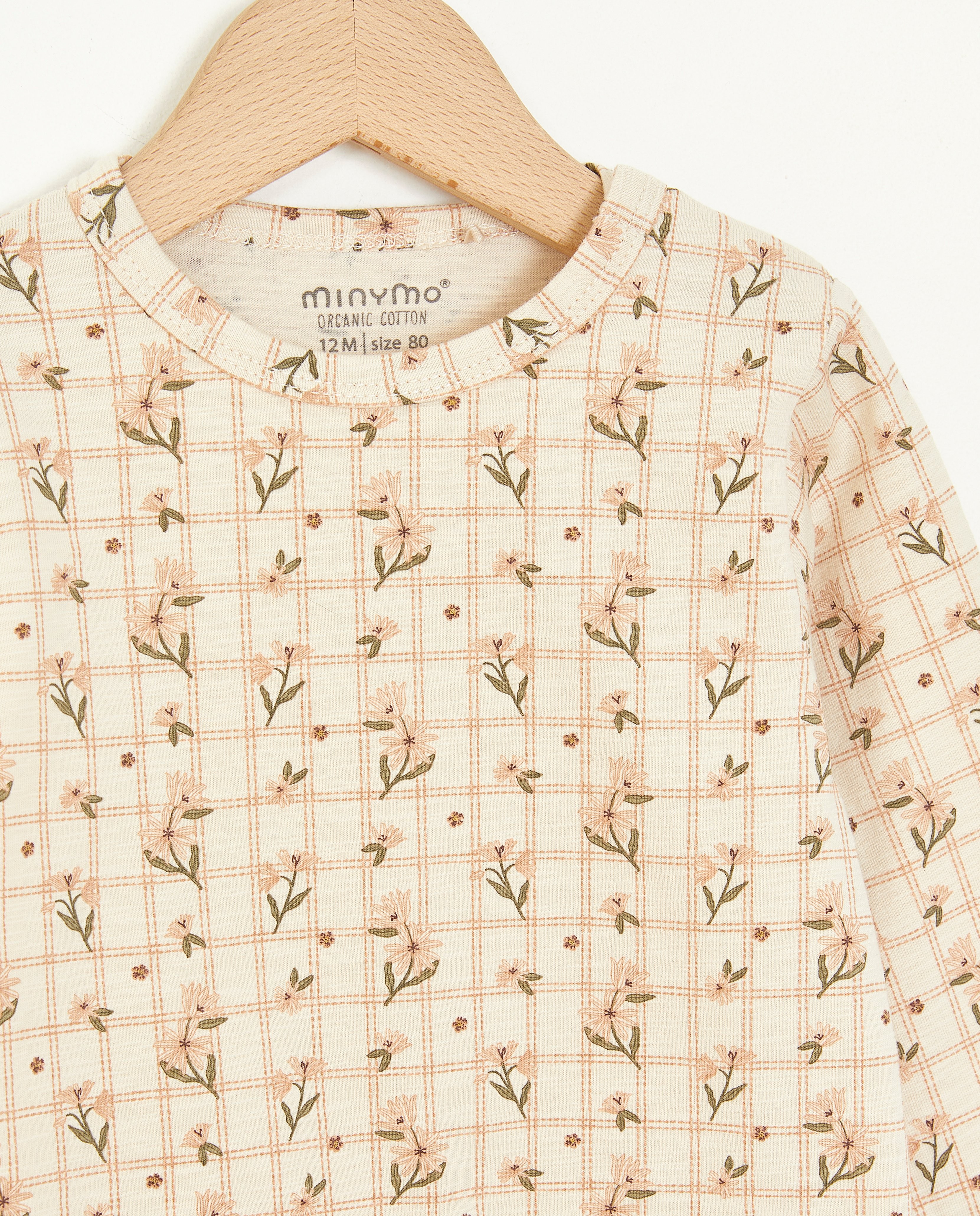 T-shirts - Longsleeve met bloemenprint