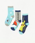 Lot de 3 paires de chaussettes Pokémon - null - Pokemon