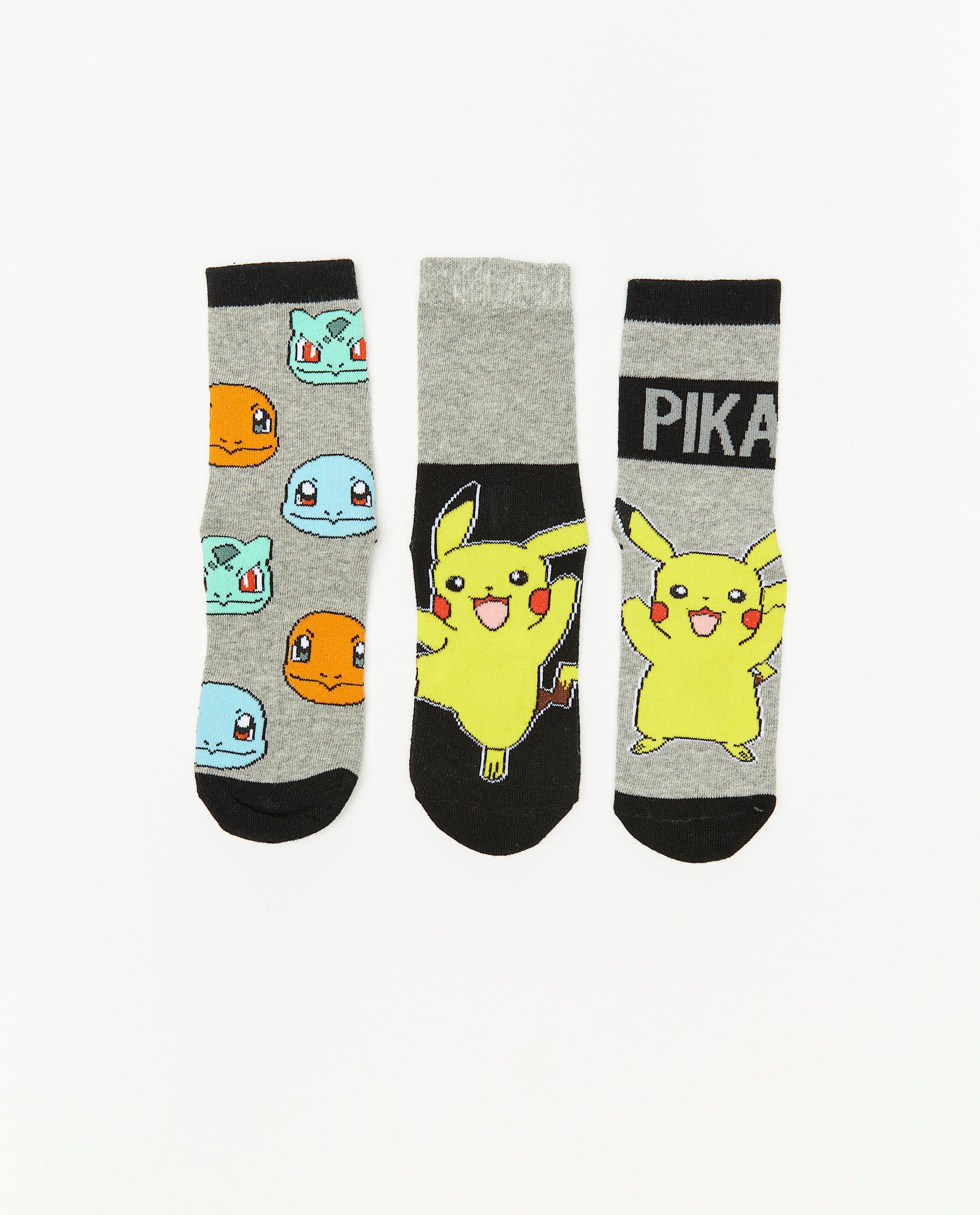 Kousen - Set van 3 paar kousen Pokémon