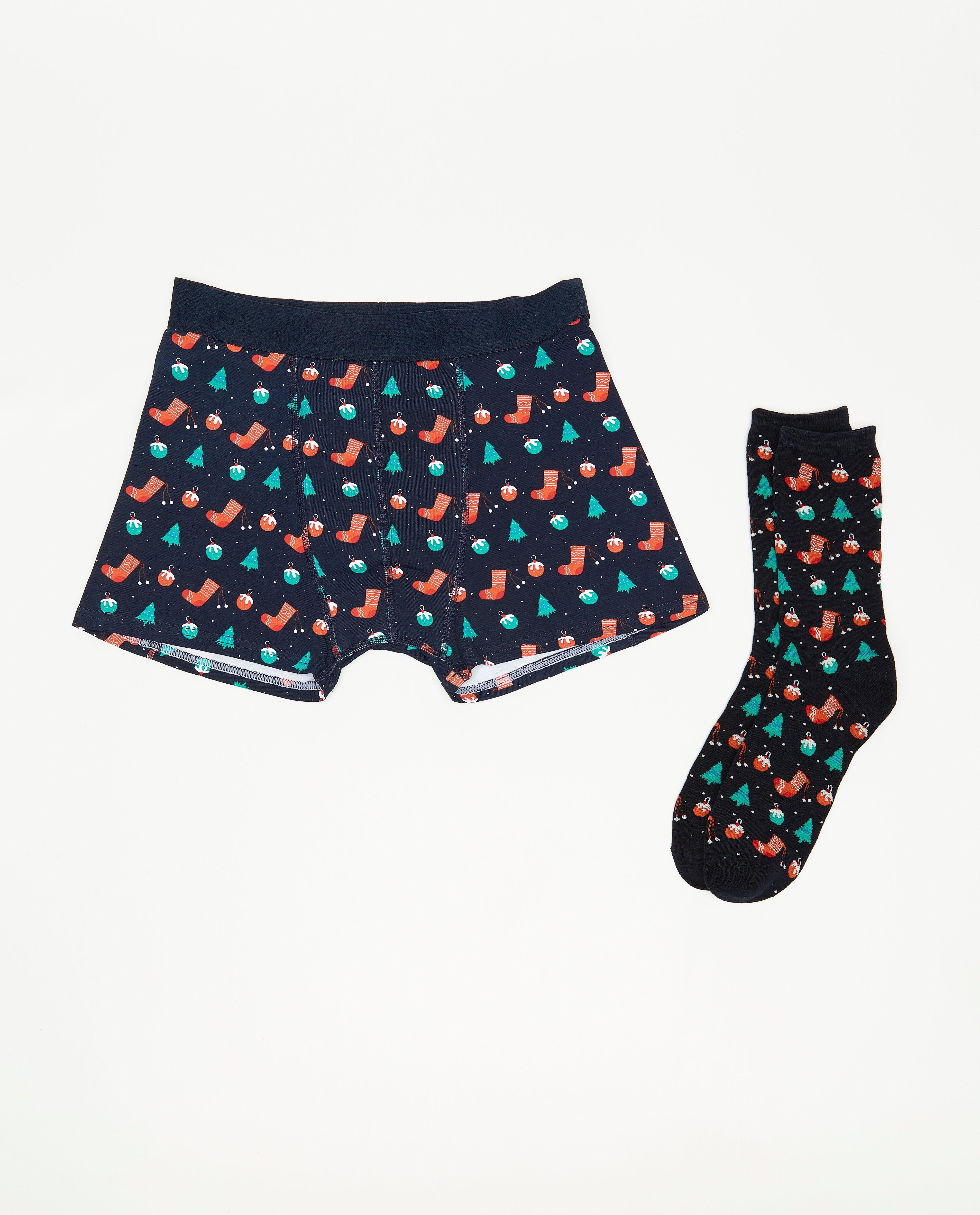 Babyspulletjes - Cadeauset: onderbroek + kousen, S-XXL
