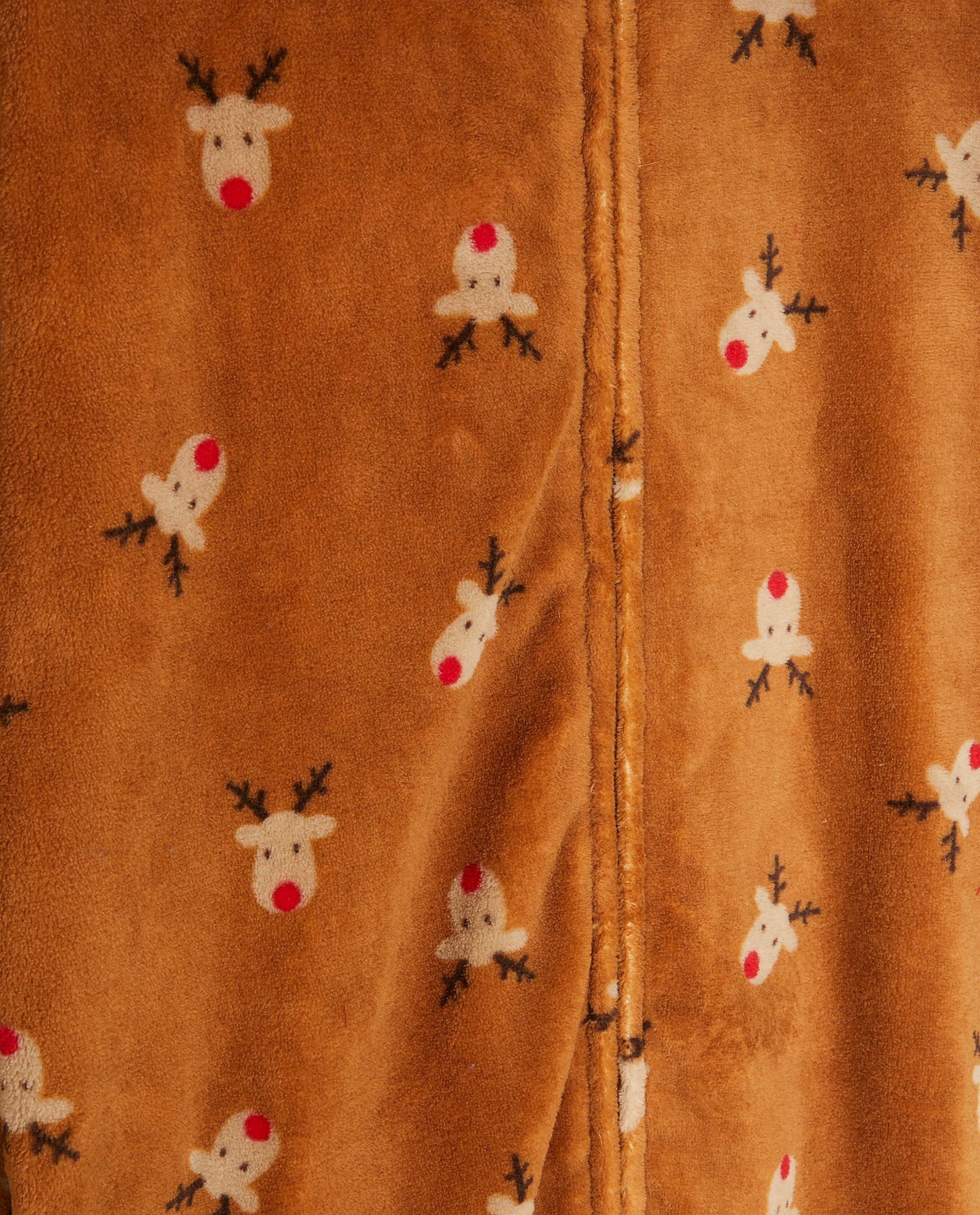 Nachtkleding - Onesie met rendierprint, dames