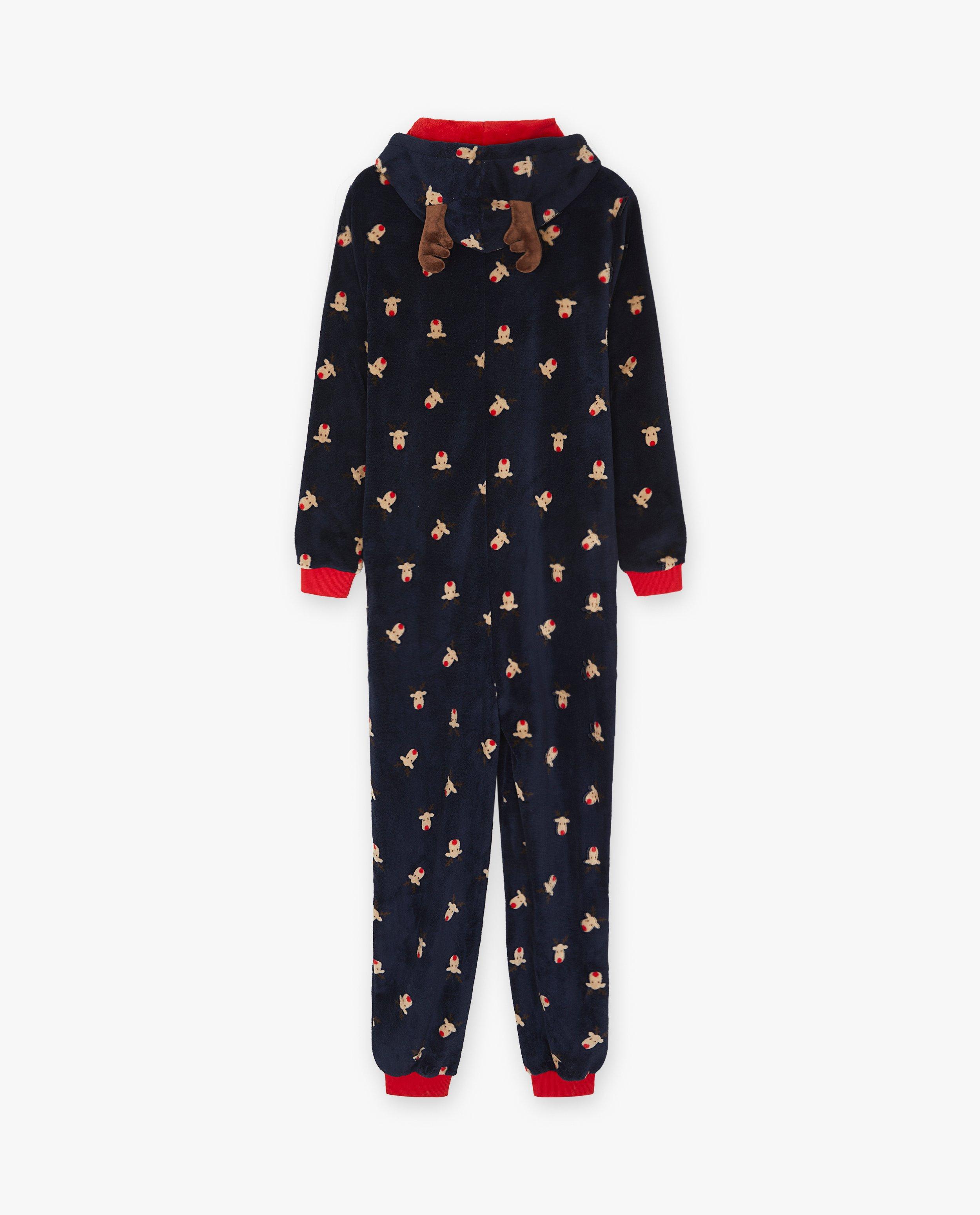 Pyjamas - Combinaison à imprimé de rennes, hommes