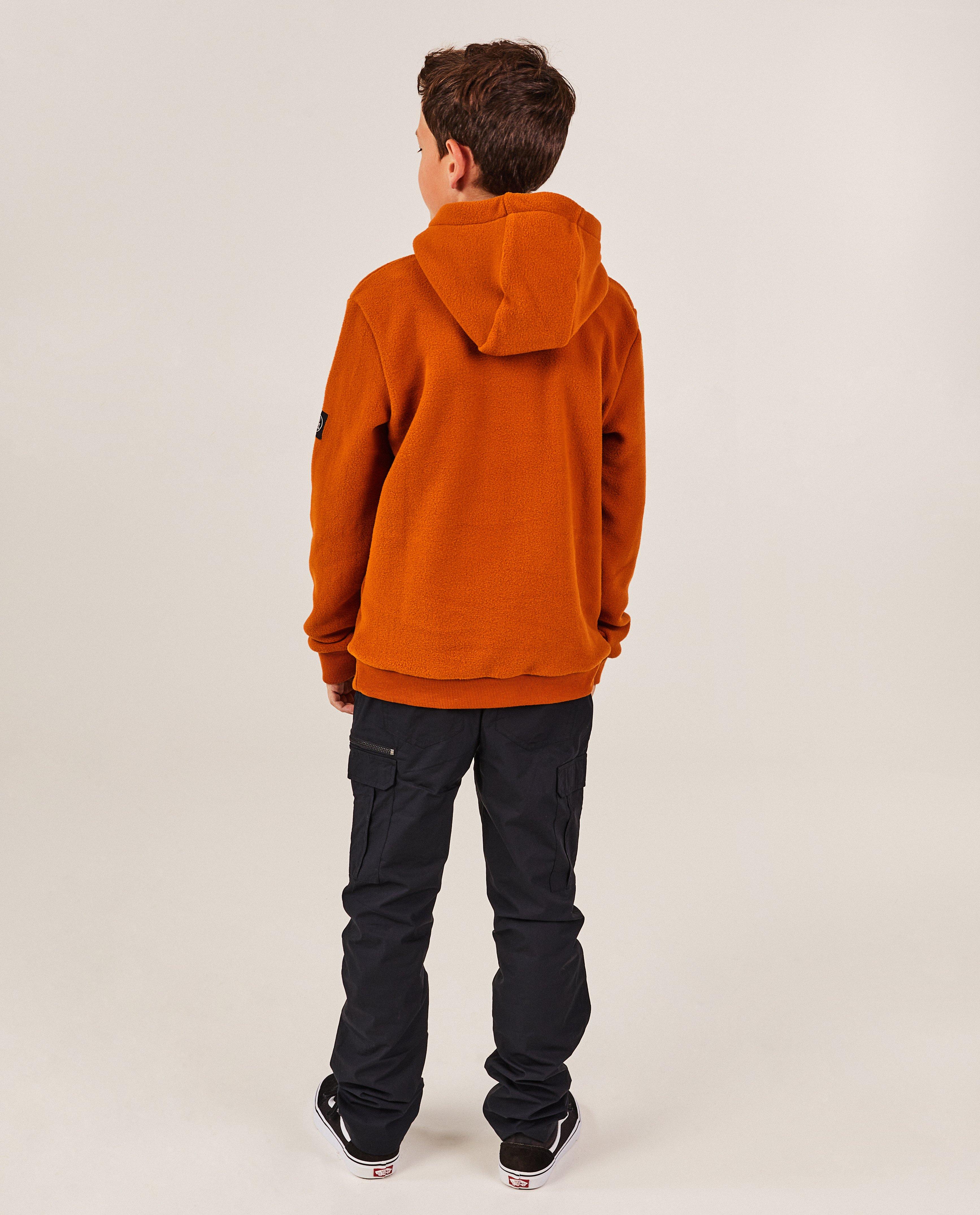 Broeken - Donkergrijze broek met structuur, cargo fit
