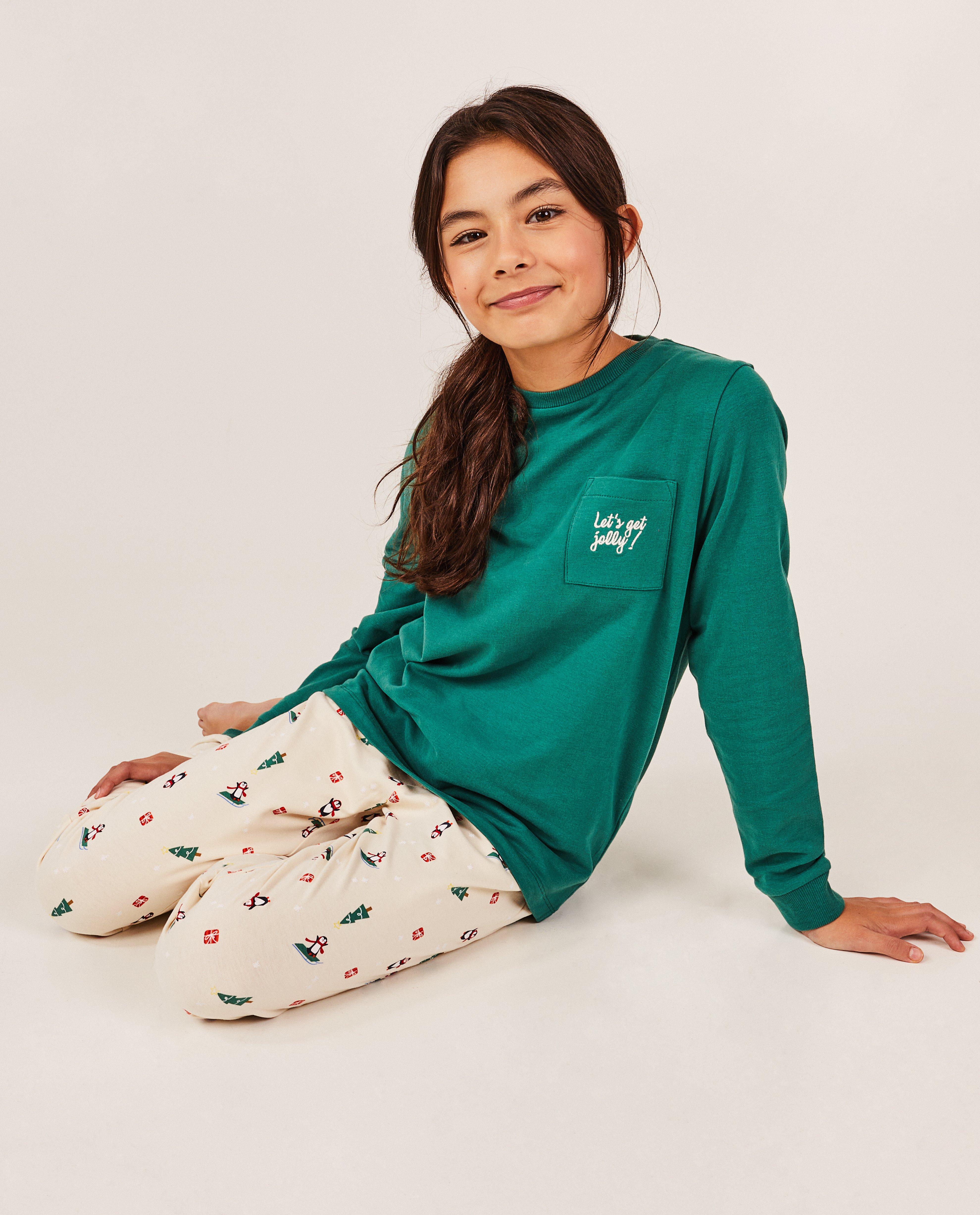 Pyjama met print, 7-14 jaar - null - Familystories