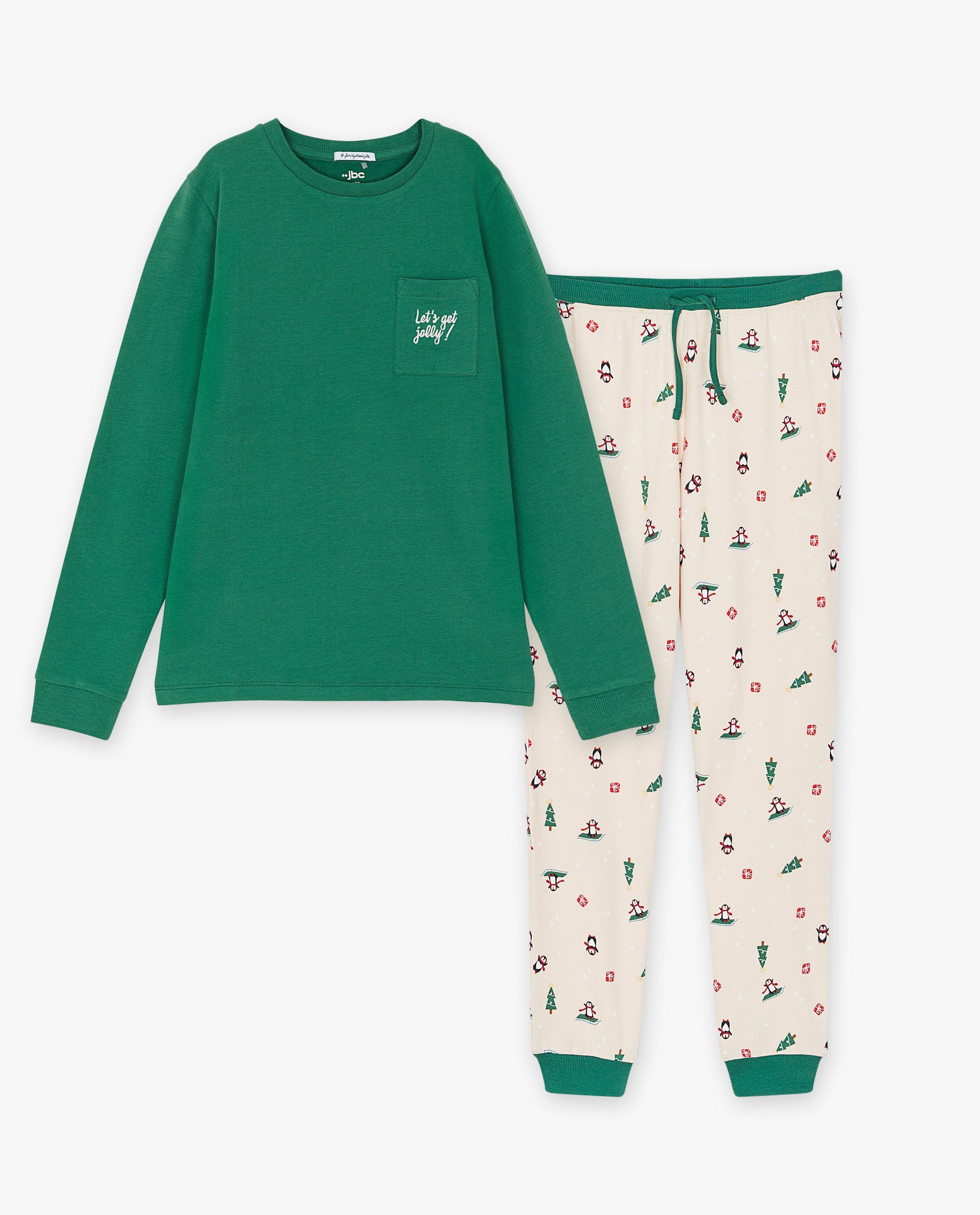 Nachtkleding - Pyjama met print, 7-14 jaar
