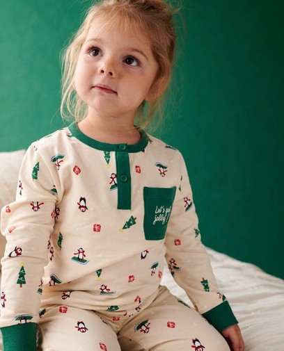 Pyjama met print, 2-7 jaar