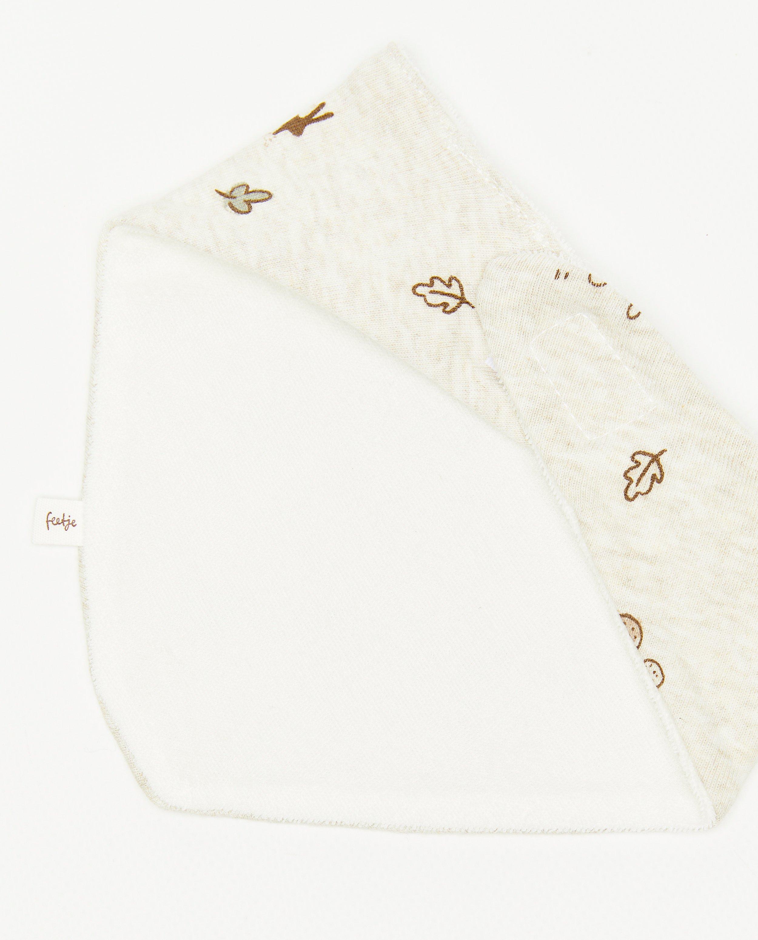 Bavoir beige &agrave; imprim&eacute; - D&eacute;tails du produit - beige clair - image num&eacute;ro 2