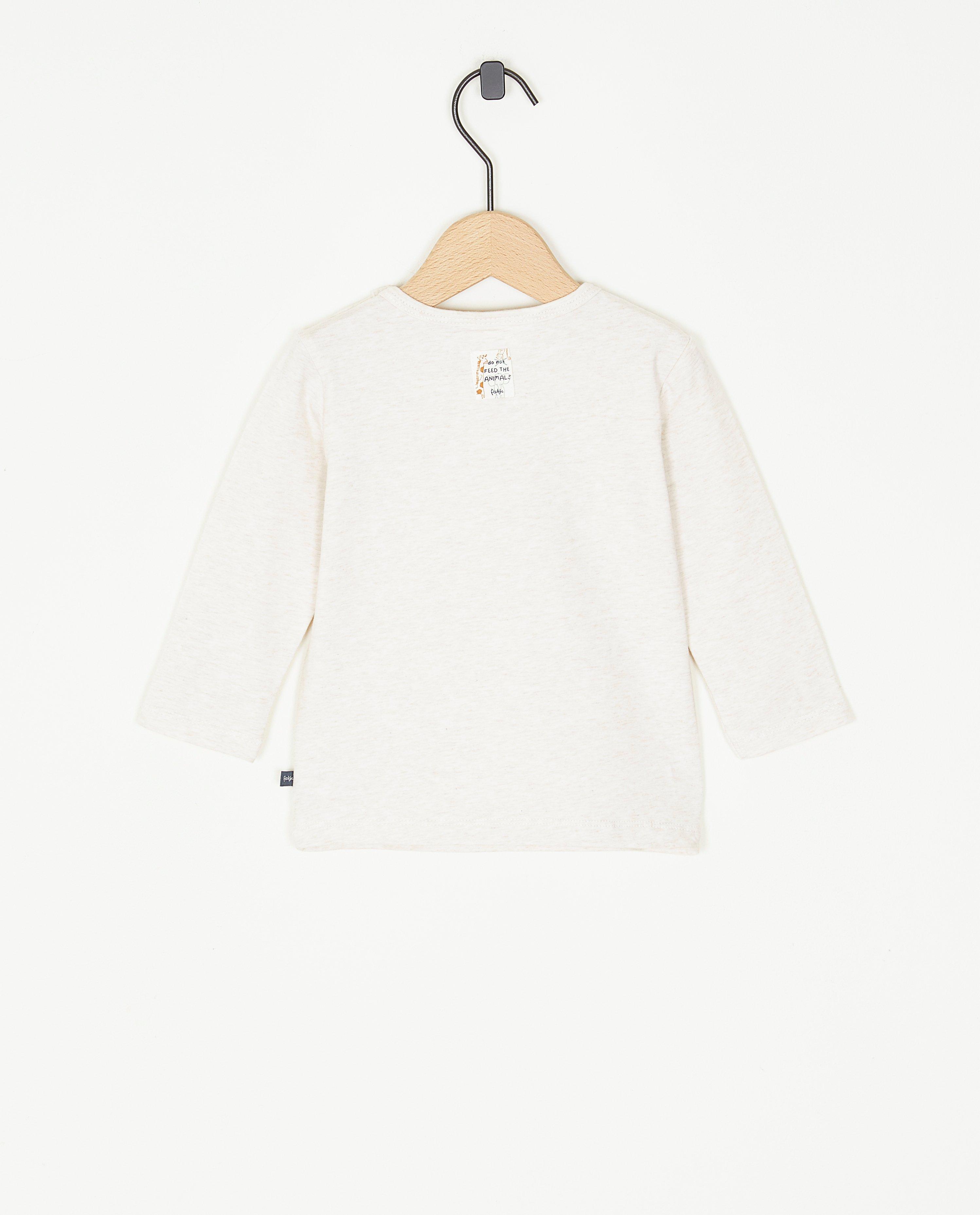 T-shirts - Longsleeve met dierenprint