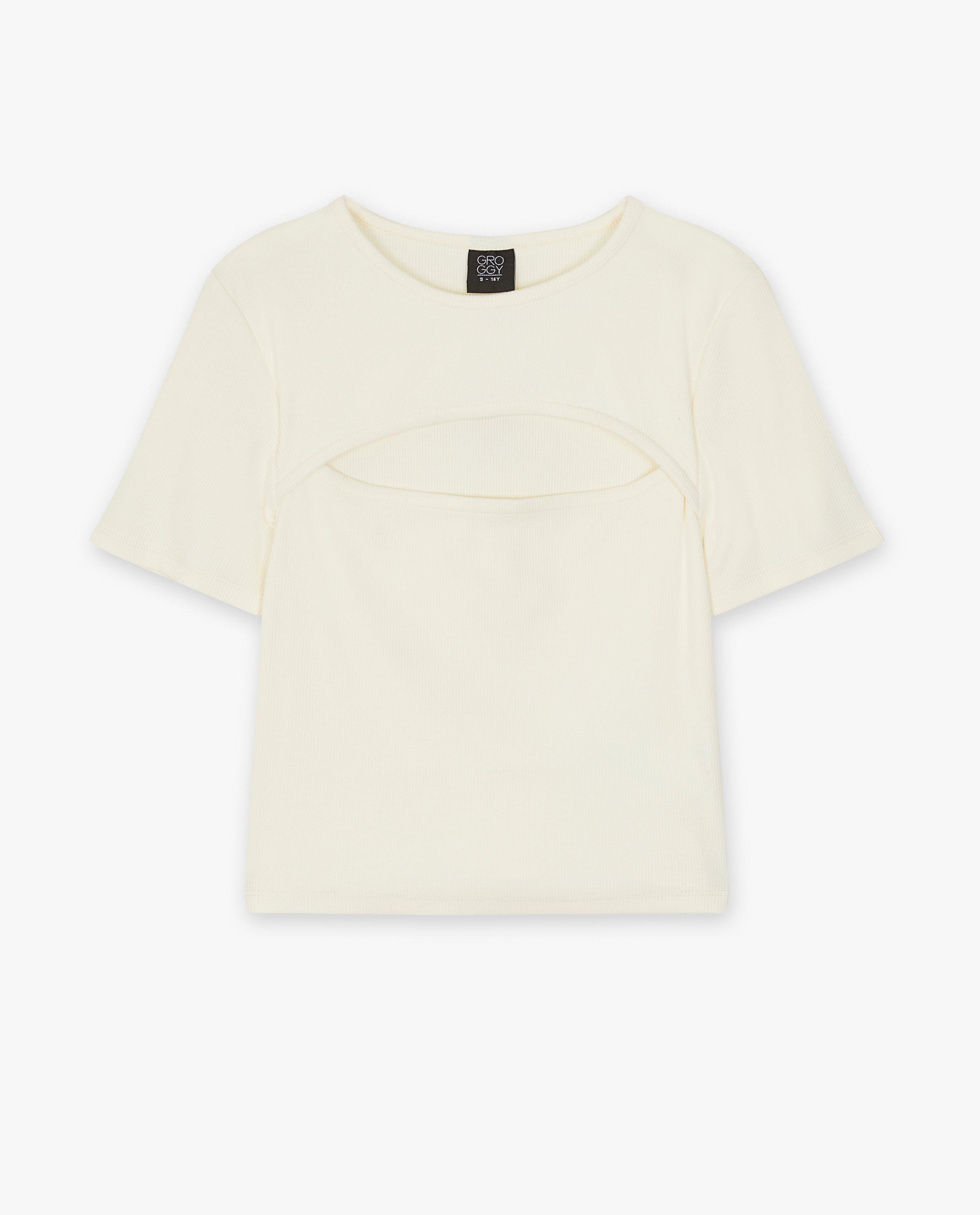 T-shirts - T-shirt avec une découpe