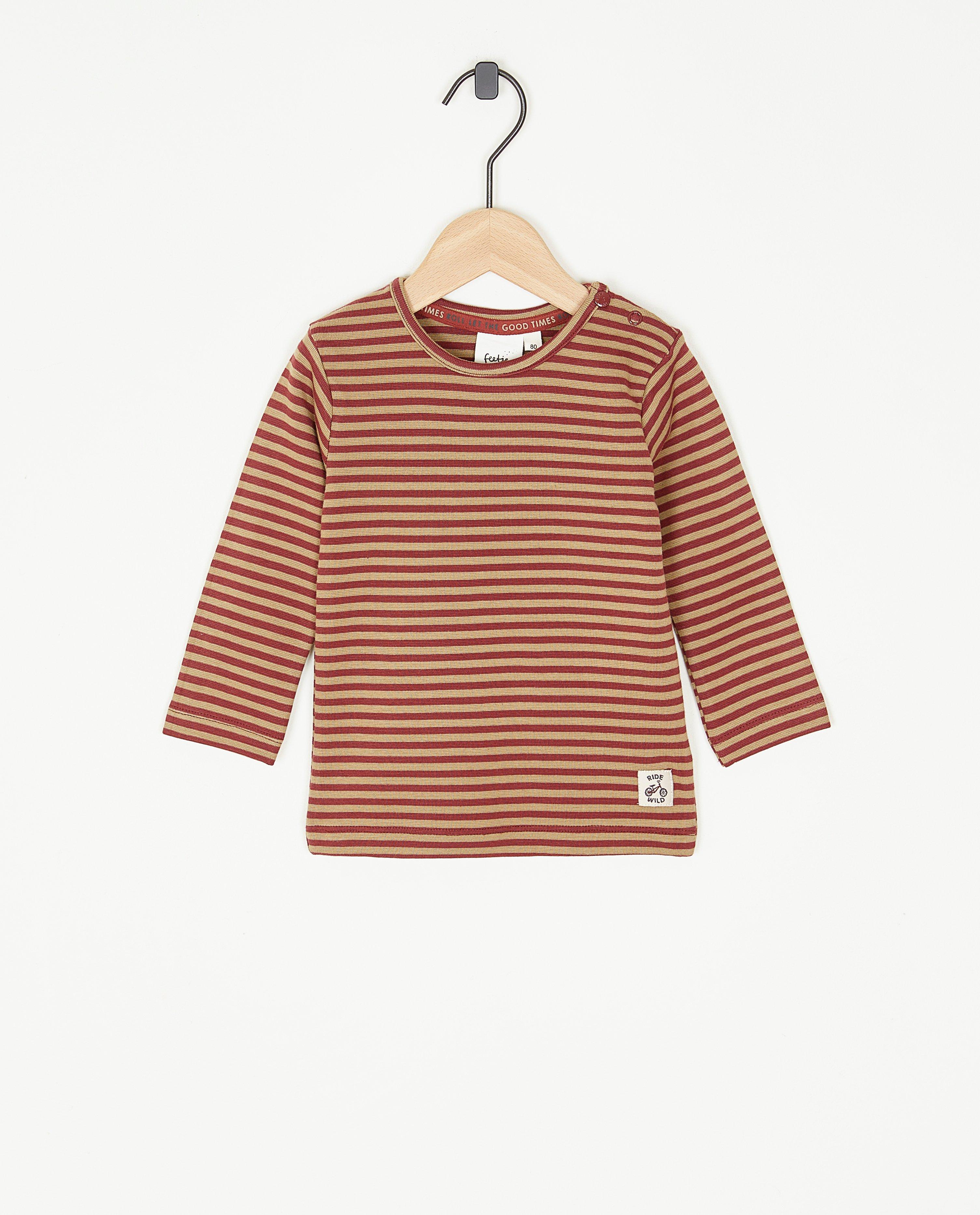 Longsleeve met strepen - null - Feetje