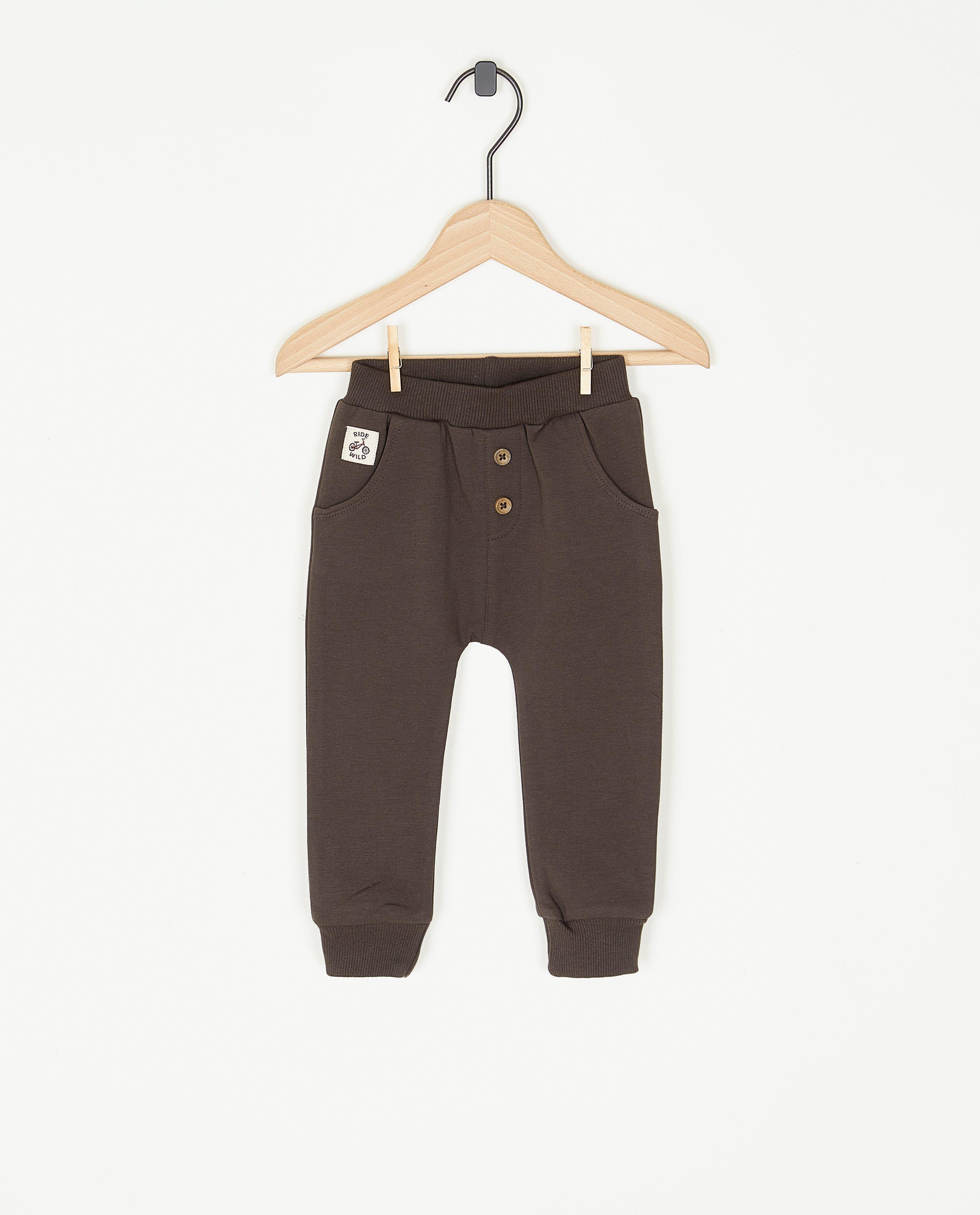 Pantalon de jogging gris foncé - null - Feetje