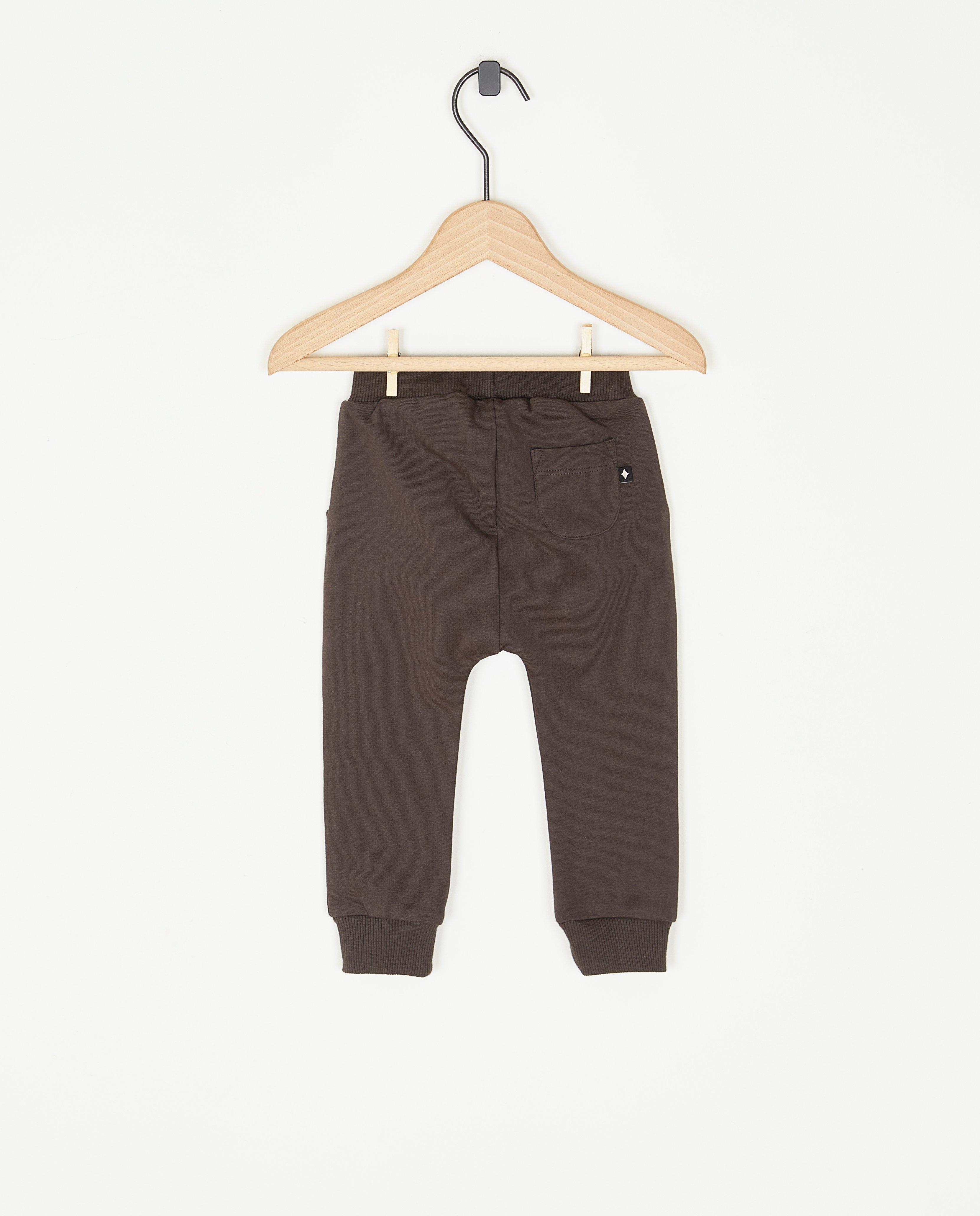 Pantalons - Pantalon de jogging gris foncé