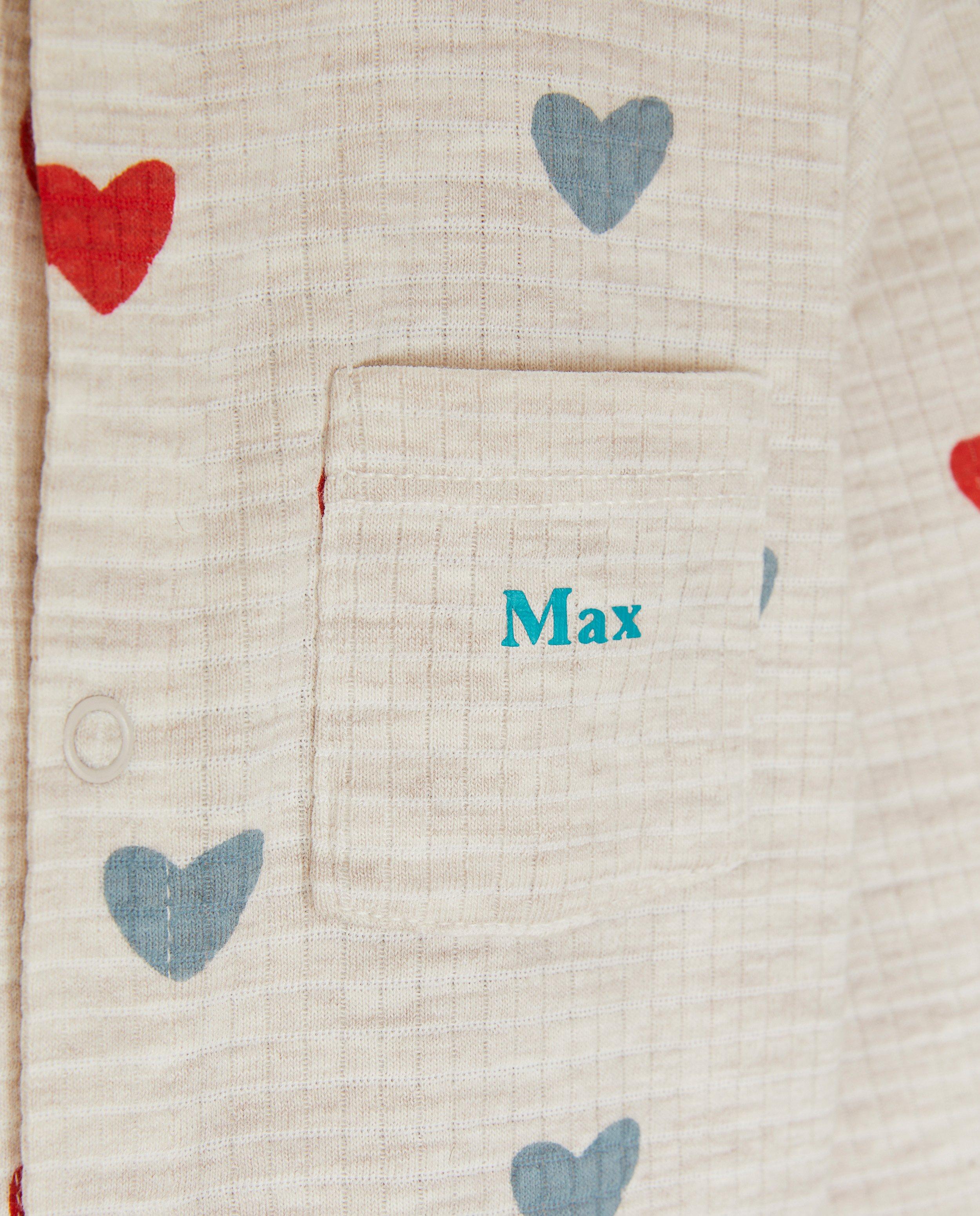 Personaliseerbare pyjama, baby - Product Detail - lichtbeige - afbeelding nummer 4