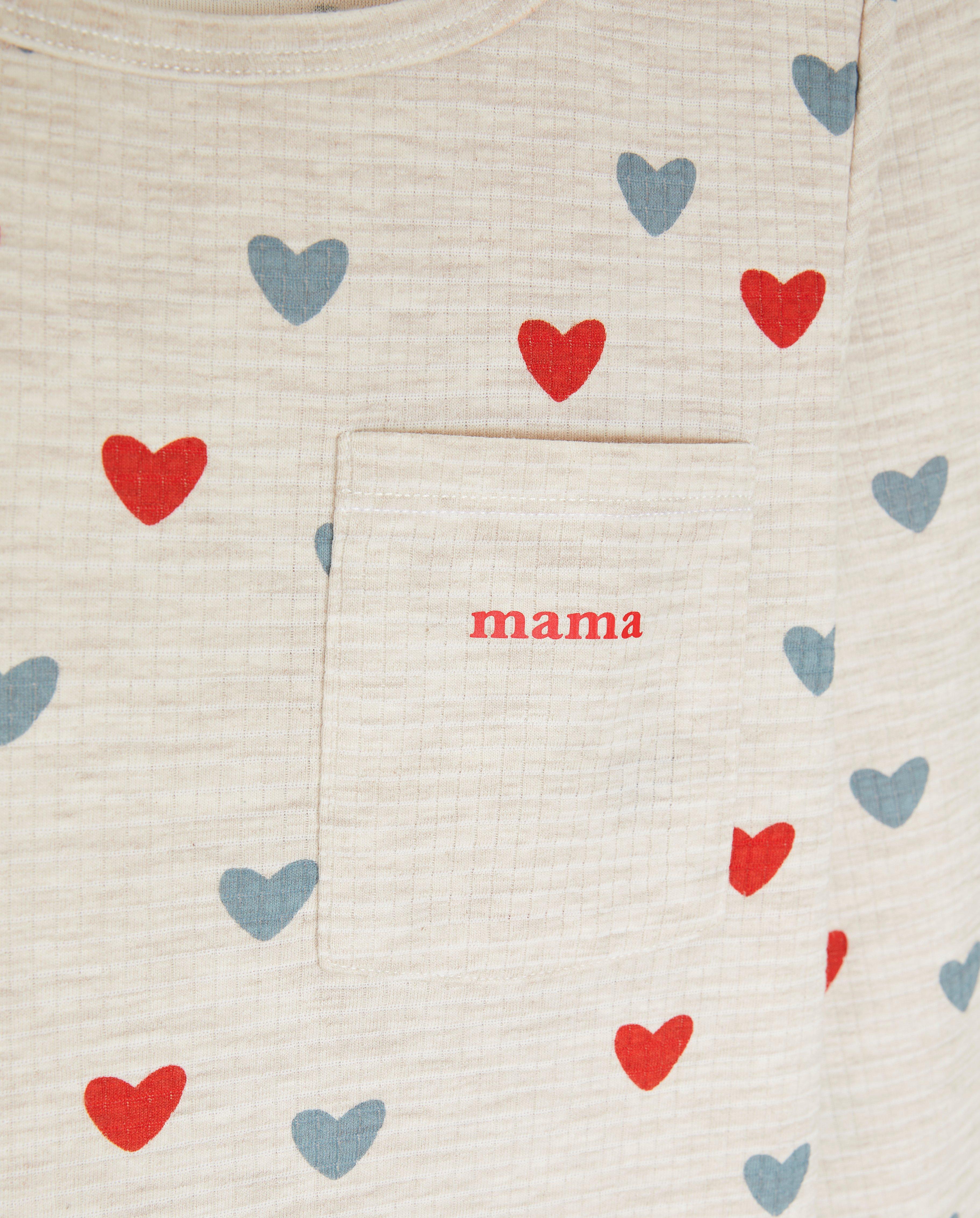 Personaliseerbare pyjama, dames - Product Detail - lichtbeige - afbeelding nummer 3