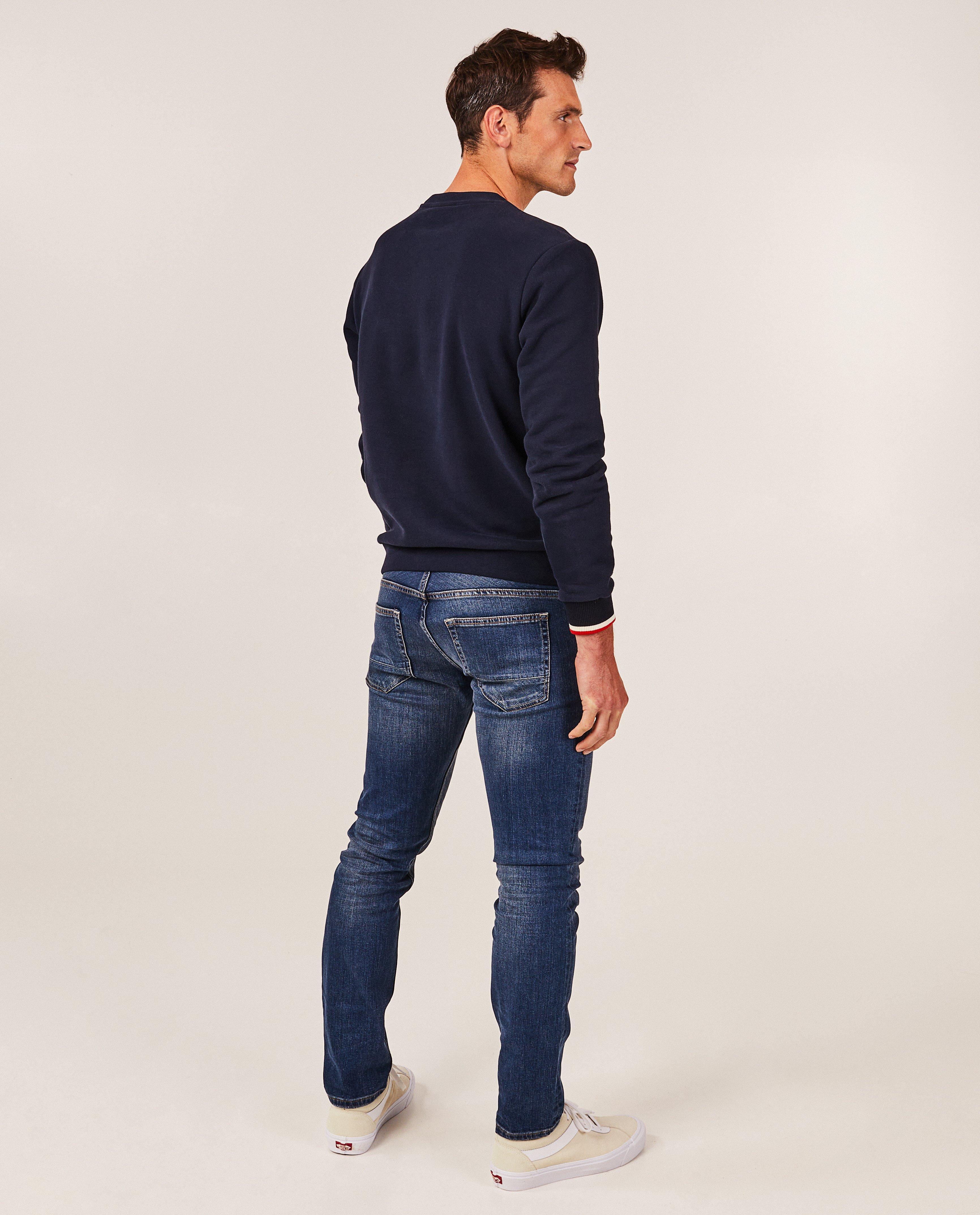 Sweaters - Sweater met opschrift in reliëf