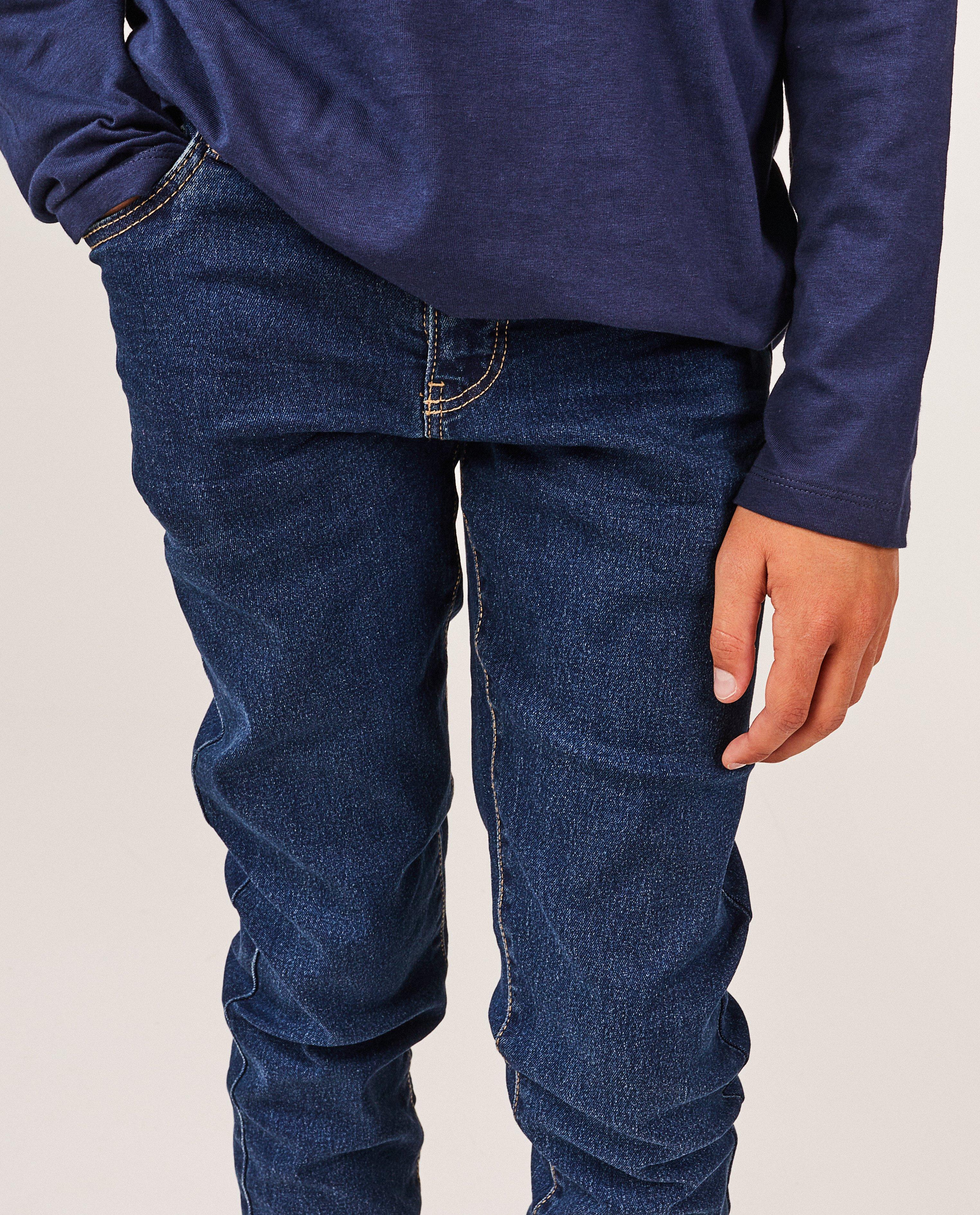 Jeans - Lichtblauwe jeans, slim fit