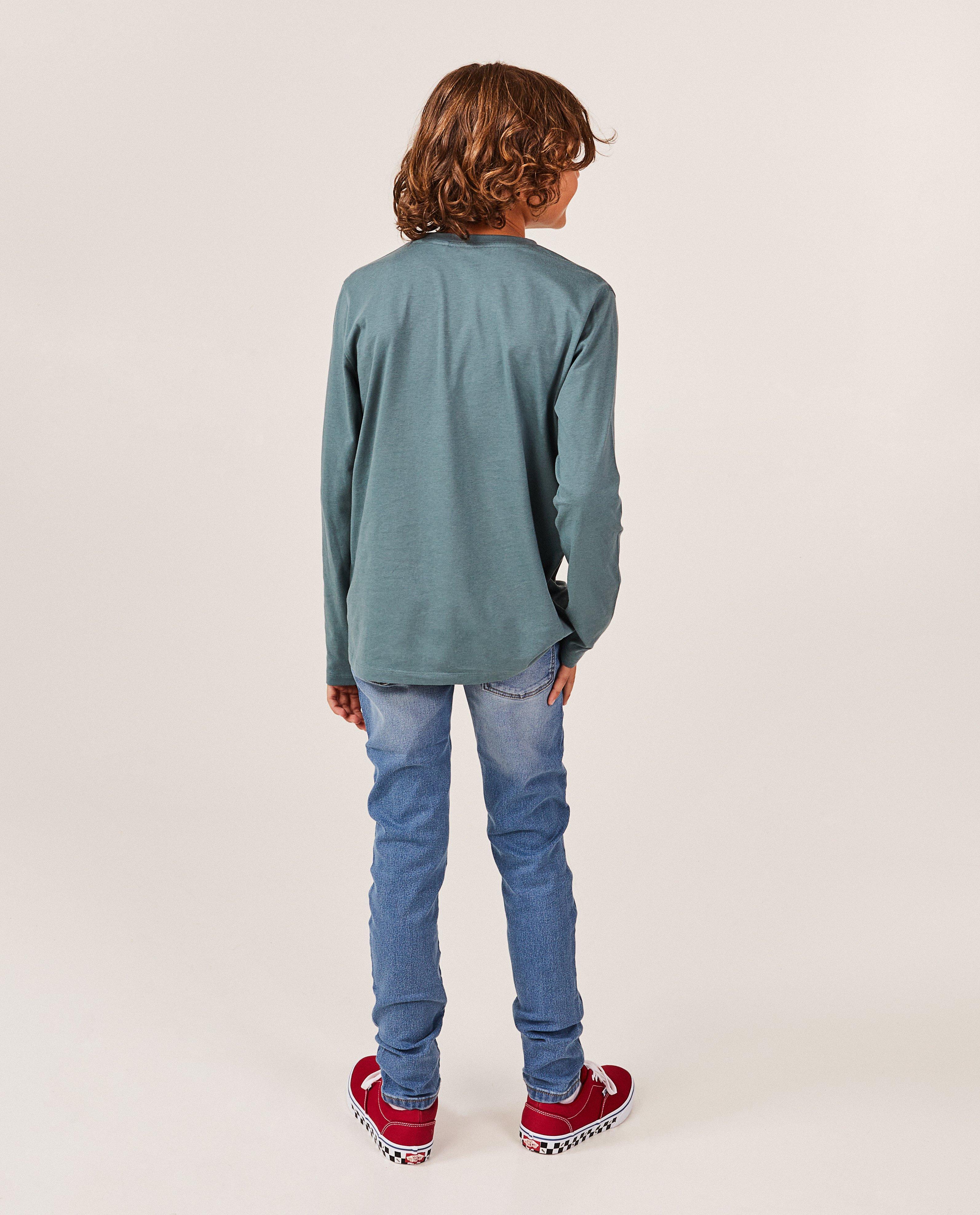 Jeans - Lichtblauwe jeans, slim fit