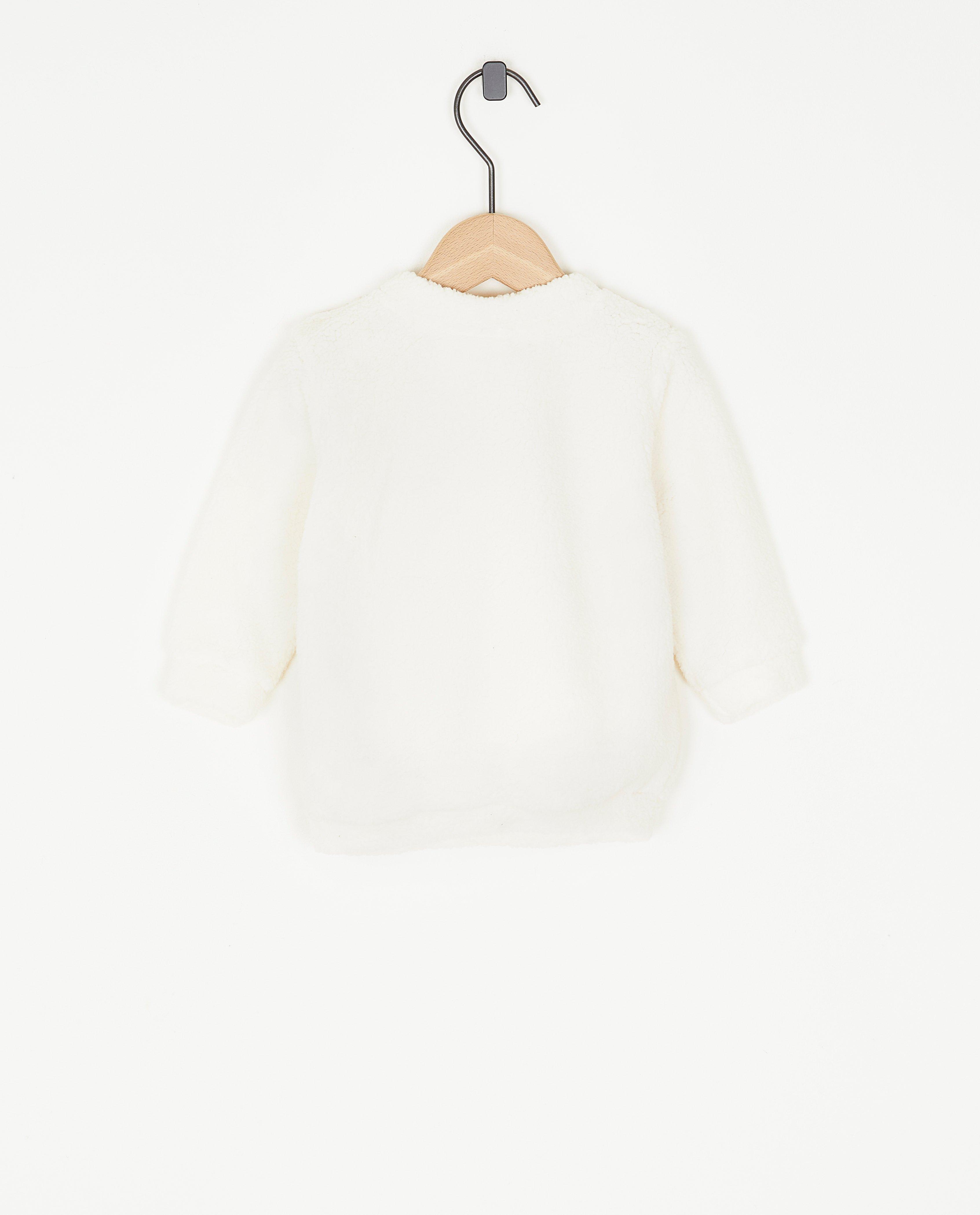 Sweaters - Witte sweater van teddy