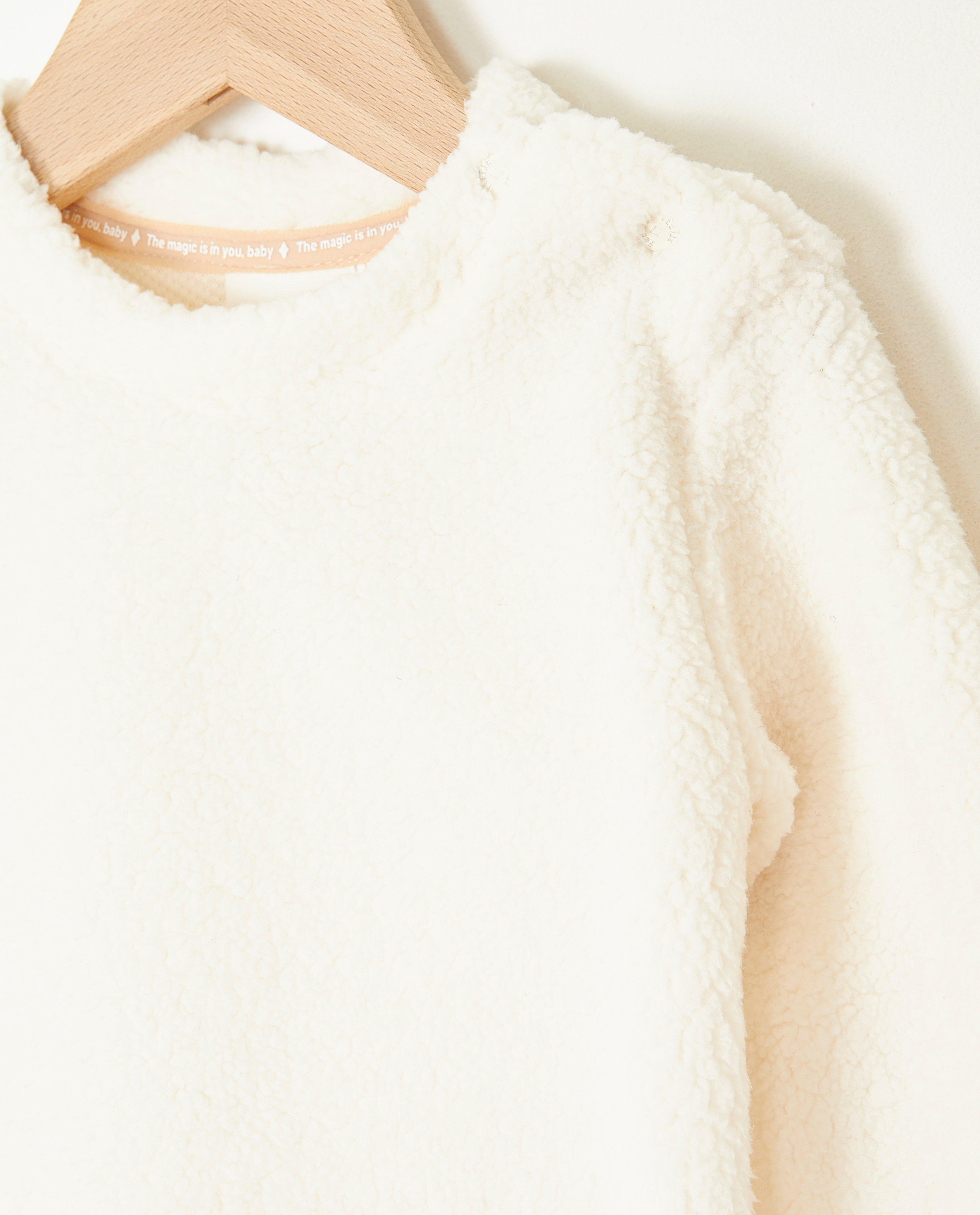 Sweaters - Witte sweater van teddy