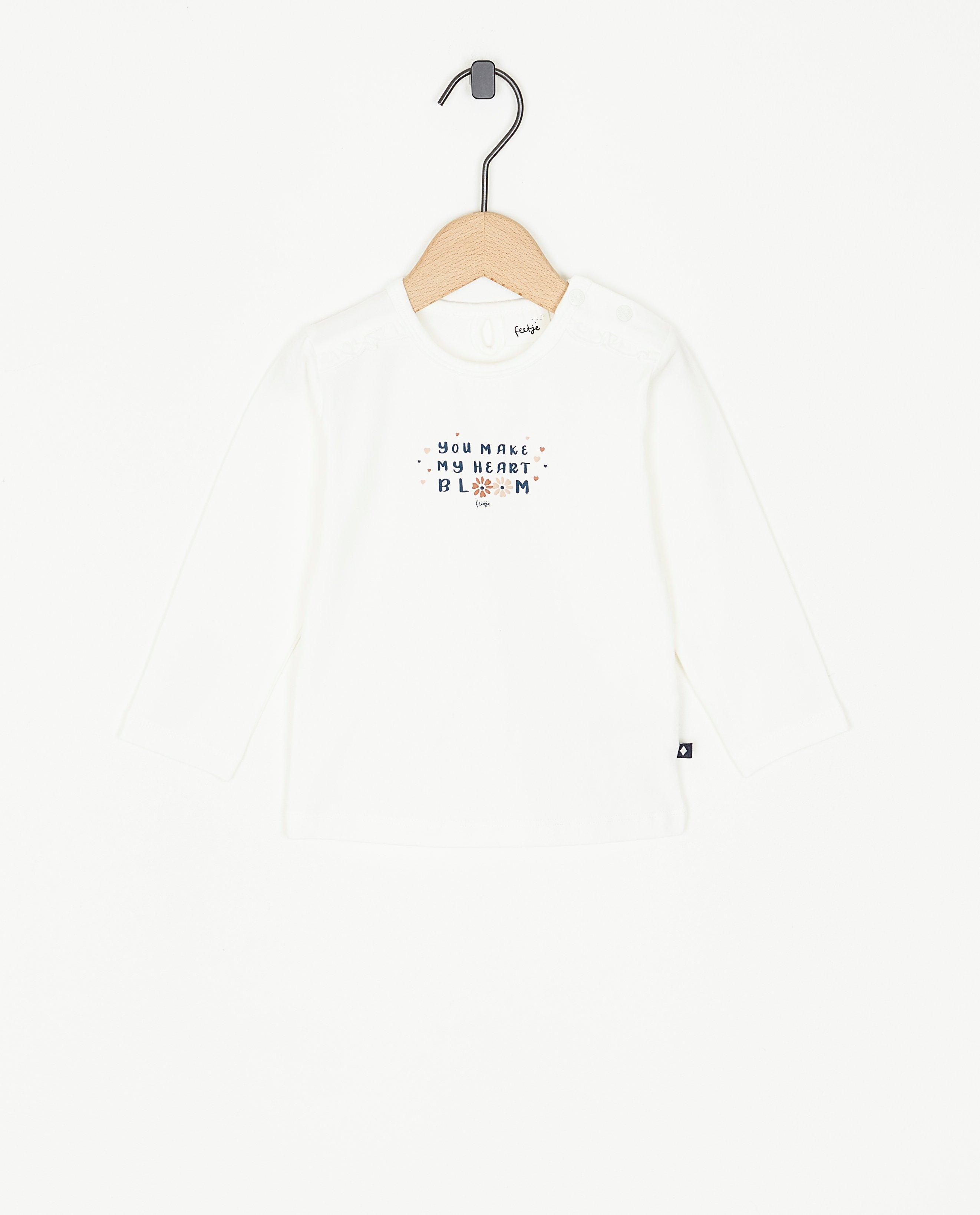 Witte longsleeve met opschrift - Product Detail - wit - afbeelding nummer 1