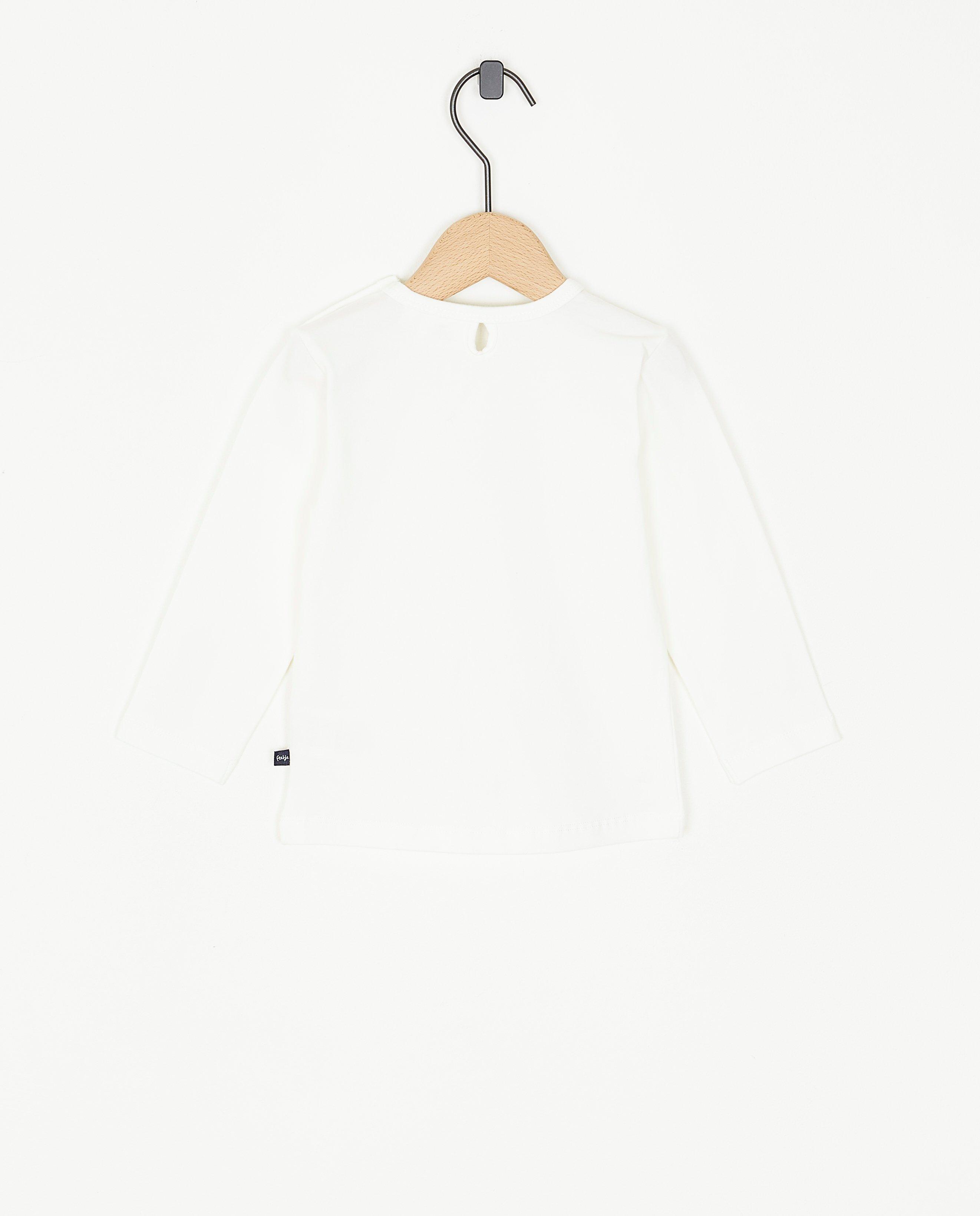 Witte longsleeve met opschrift - Product Detail - wit - afbeelding nummer 2