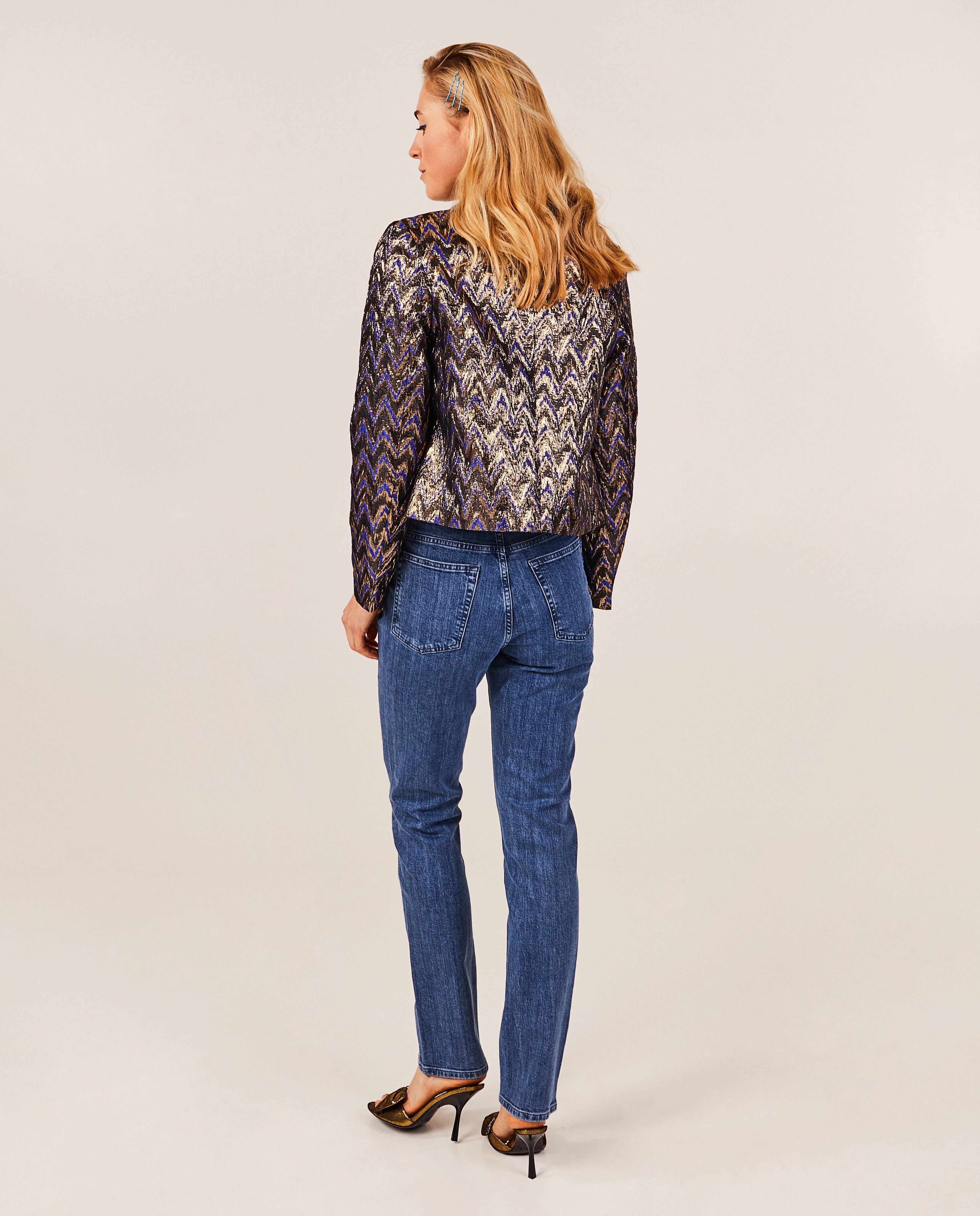 Blazers - Blazer met jacquard-stof