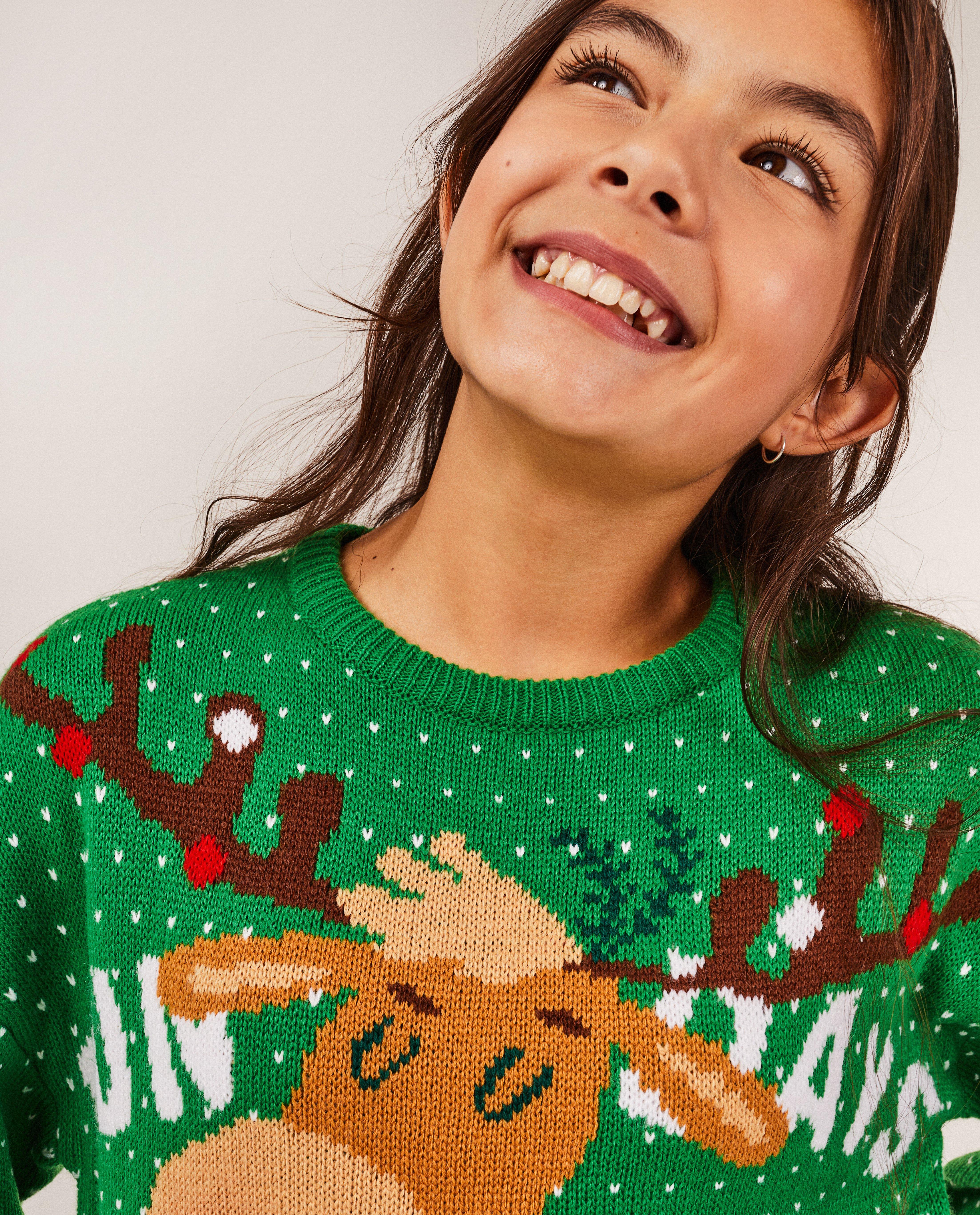 Pulls - Pull de Noël à relief, 7-14 ans