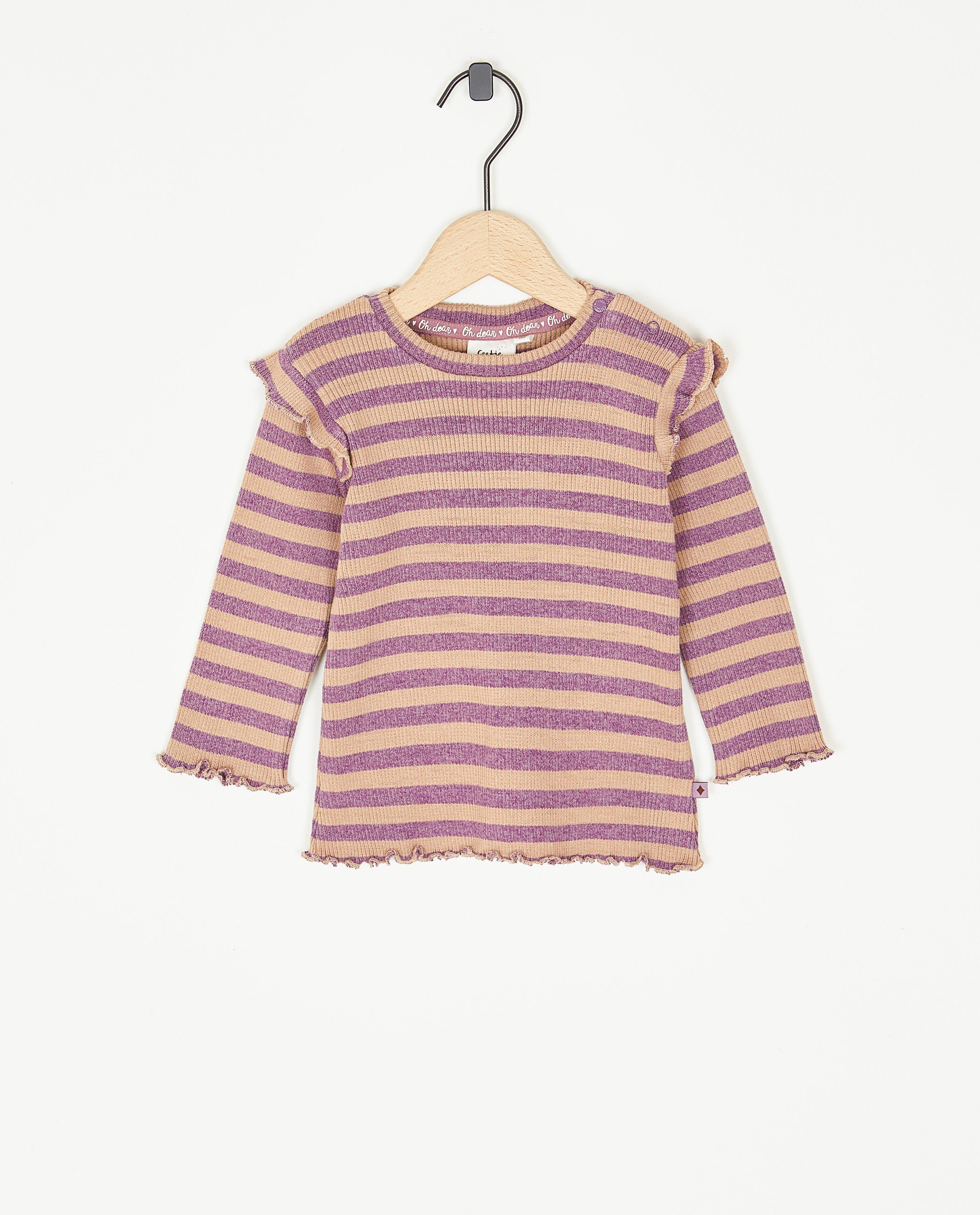 T-shirts - Longsleeve van fijne brei